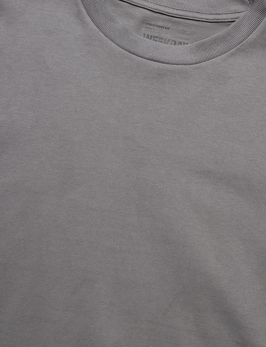 Weekday - Loose Fit T-shirt - lühikeste varrukatega t-särgid - dark grey - 2