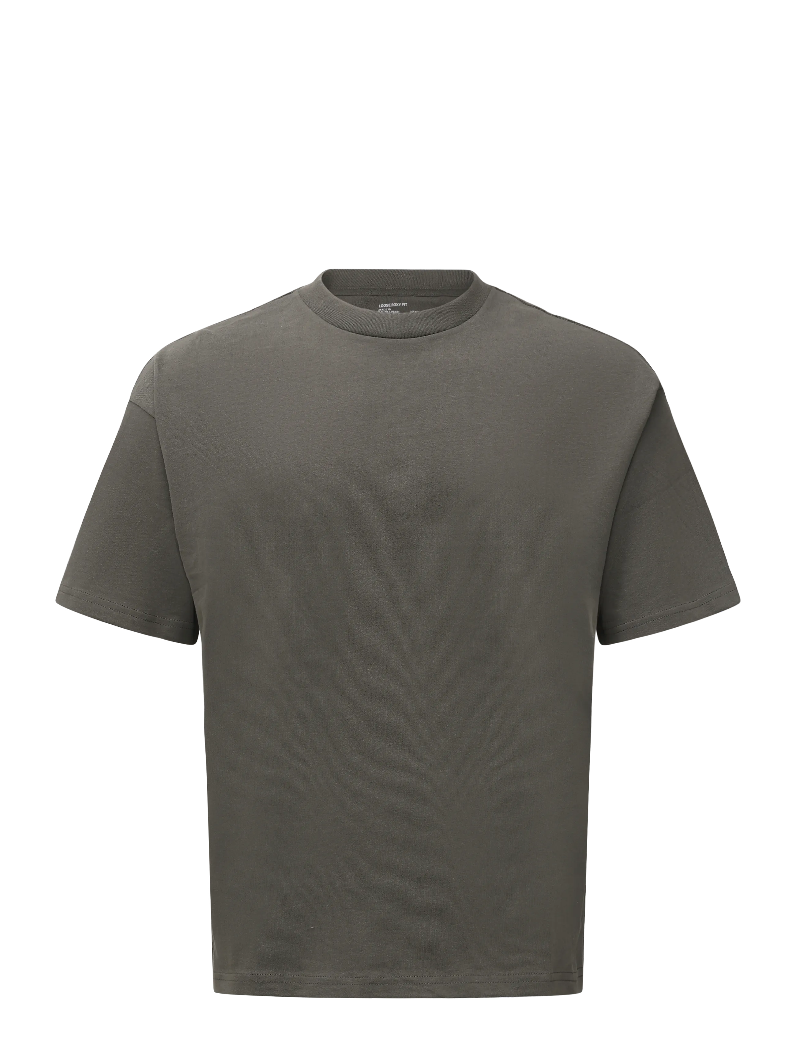 Weekday Loose Fit T-shirt - Weekday - DARK KHAKI GREEN / khaki/green