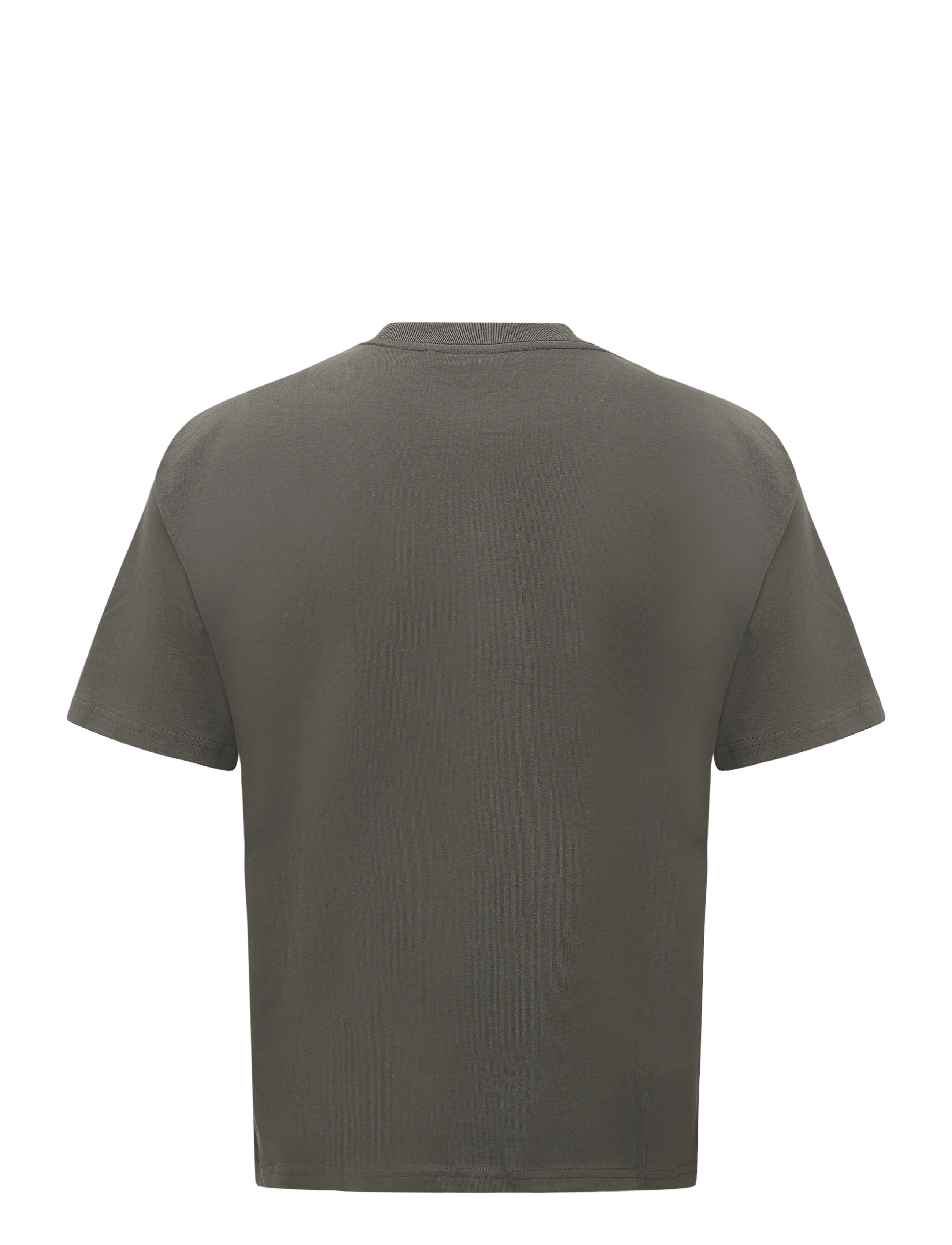 Weekday - Loose Fit T-shirt - lühikeste varrukatega t-särgid - dark khaki green - 1