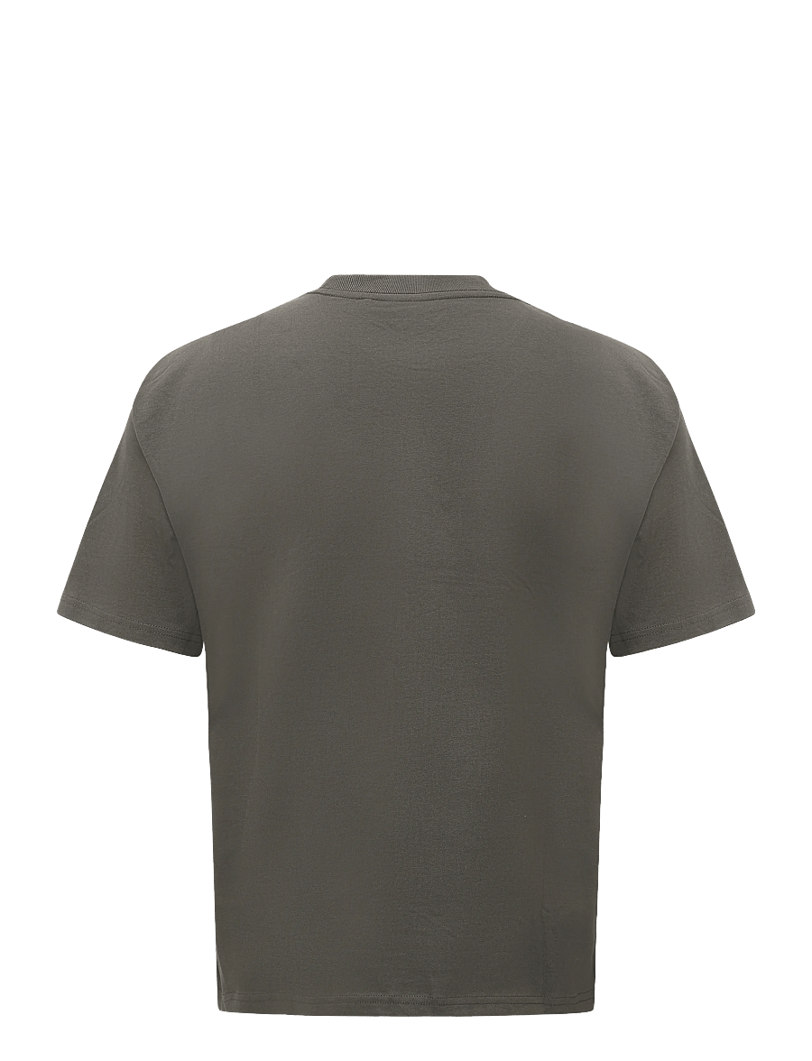 Weekday - Loose Fit T-shirt - lühikeste varrukatega t-särgid - dark khaki green - 1