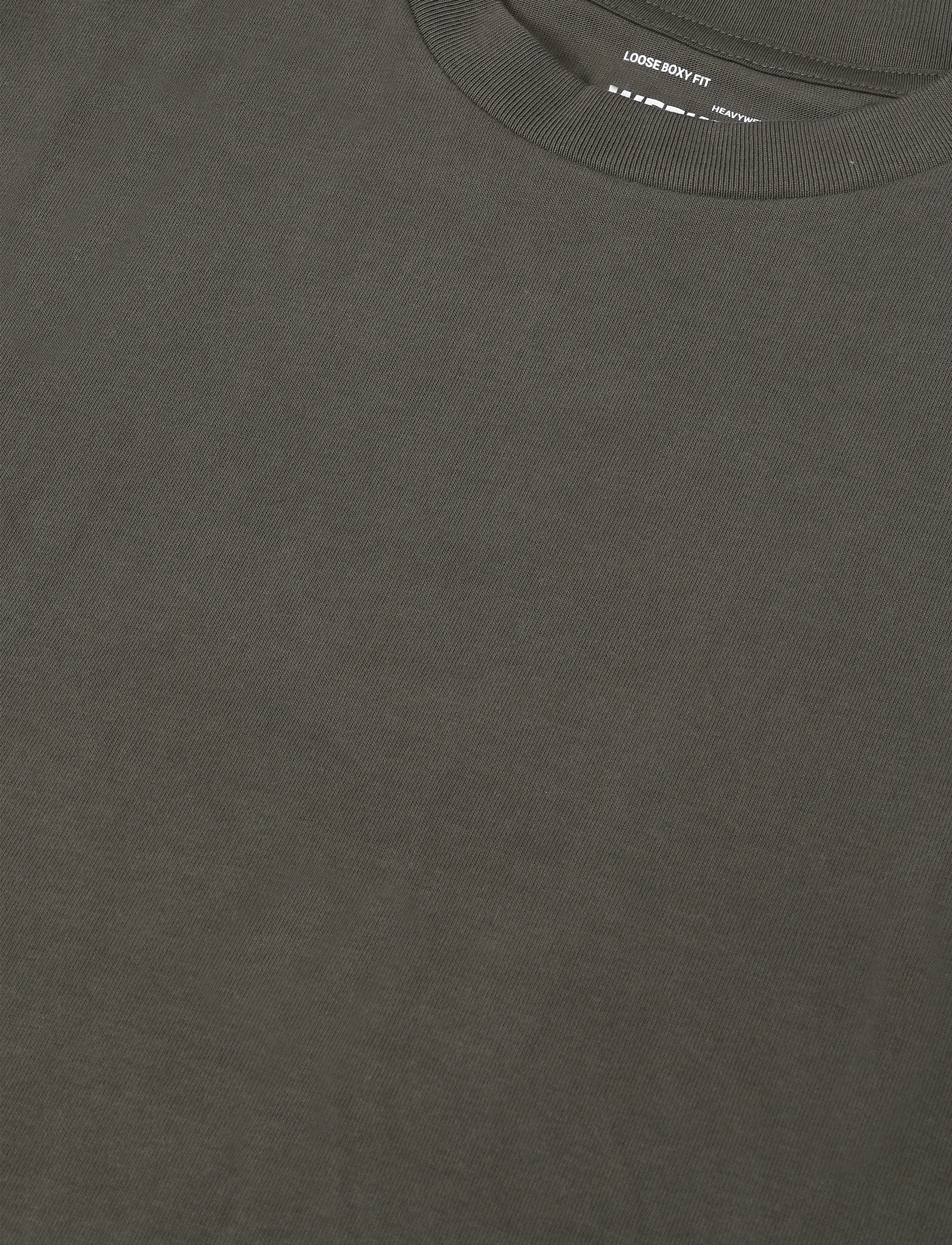 Weekday - Loose Fit T-shirt - lühikeste varrukatega t-särgid - dark khaki green - 2