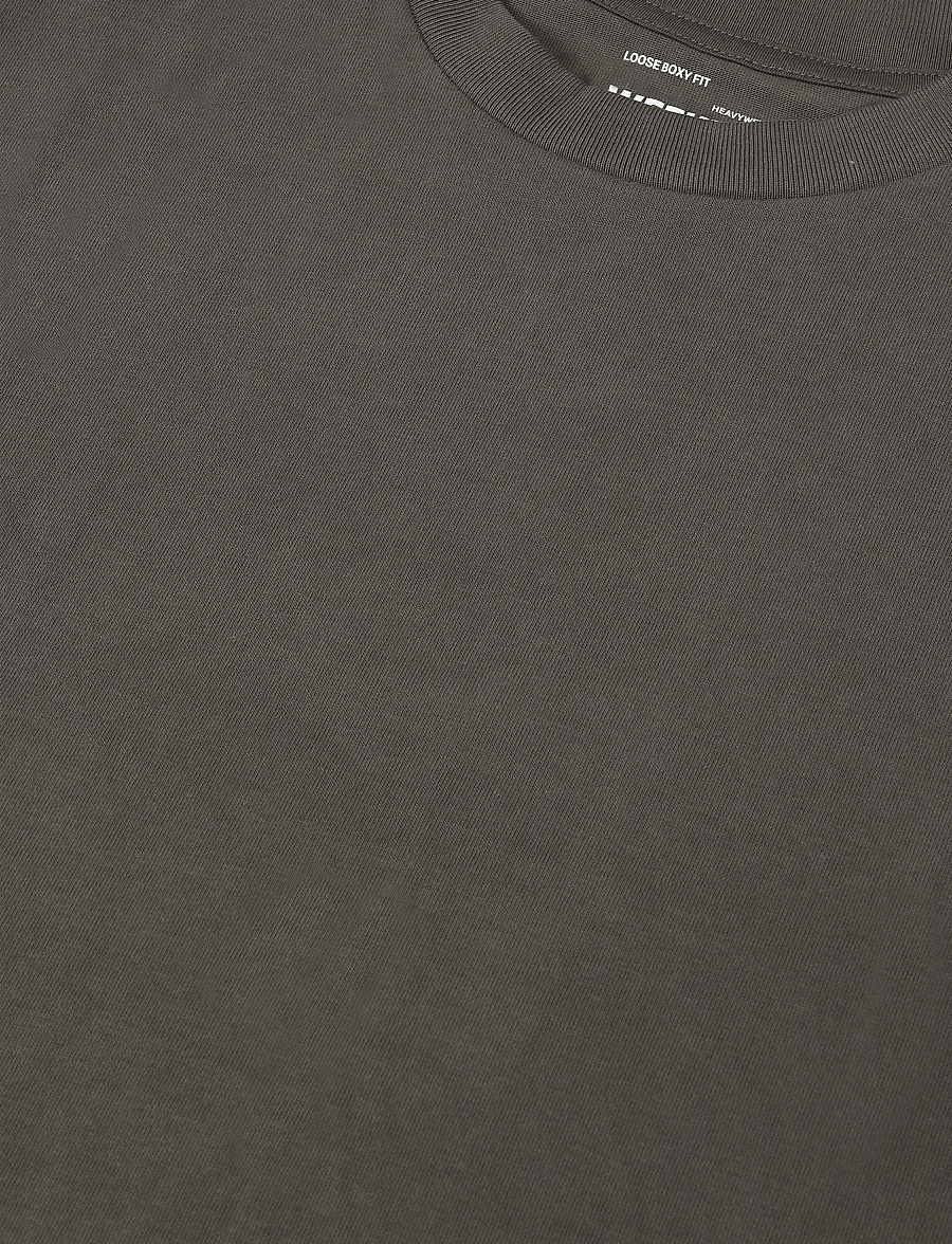 Weekday - Loose Fit T-shirt - lühikeste varrukatega t-särgid - dark khaki green - 2