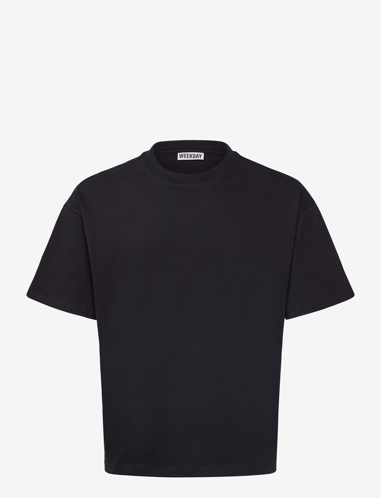 Weekday - Great Boxy Heavyweight T-Shirt - lühikeste varrukatega t-särgid - dark navy - 0