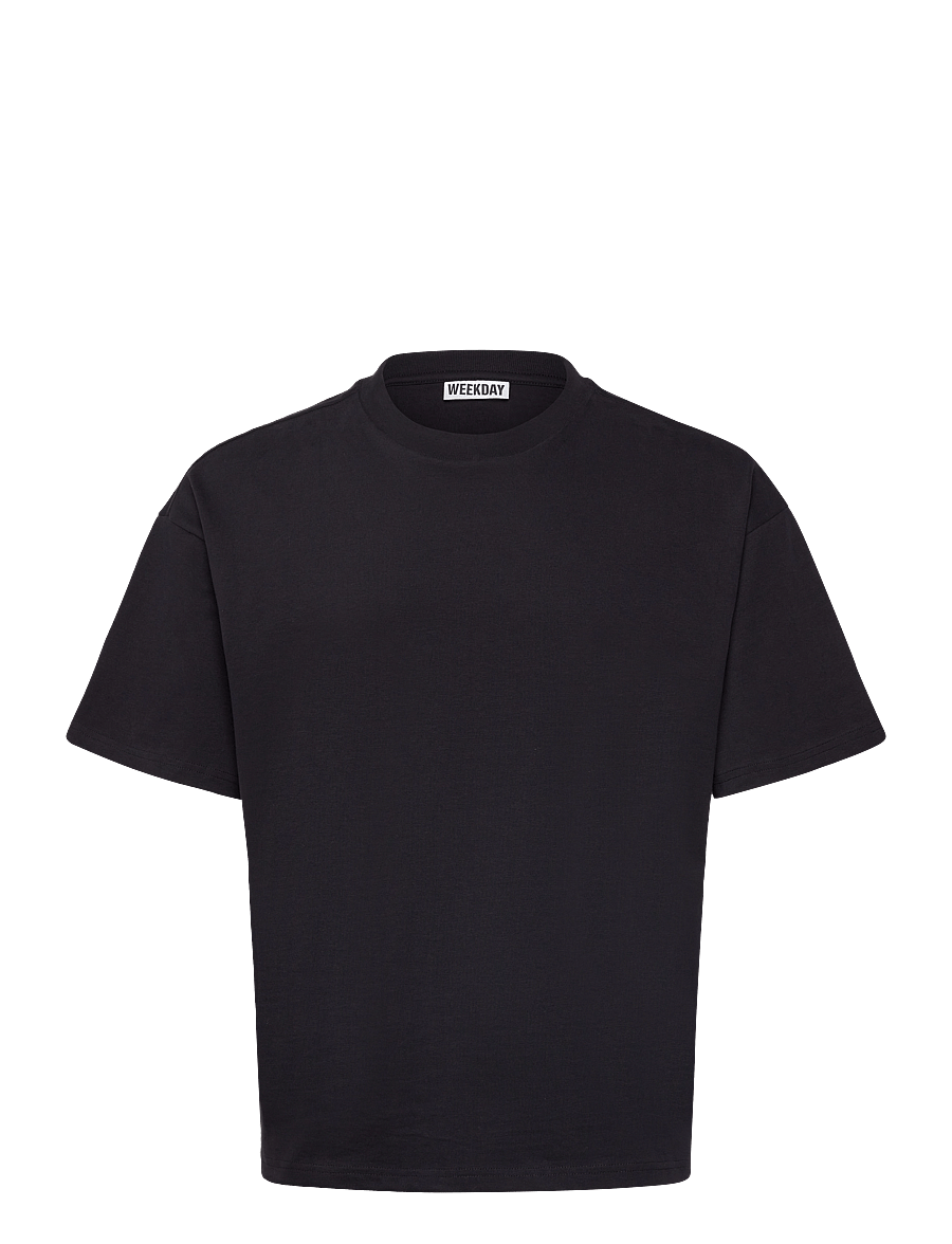 Weekday - Loose Fit T-shirt - kurzärmelige t-shirts - dark navy - 0