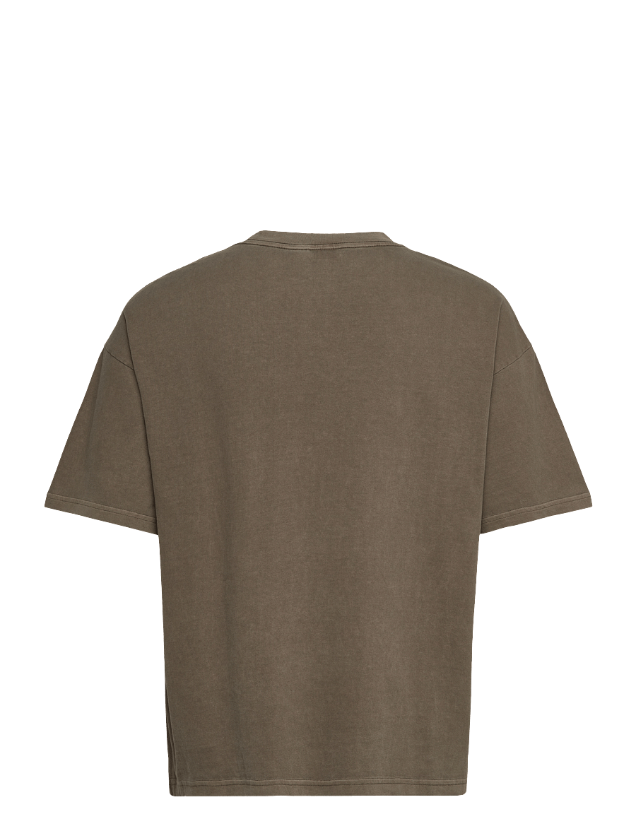 Weekday - Loose Fit T-shirt - kurzärmelige t-shirts - khaki green - 1