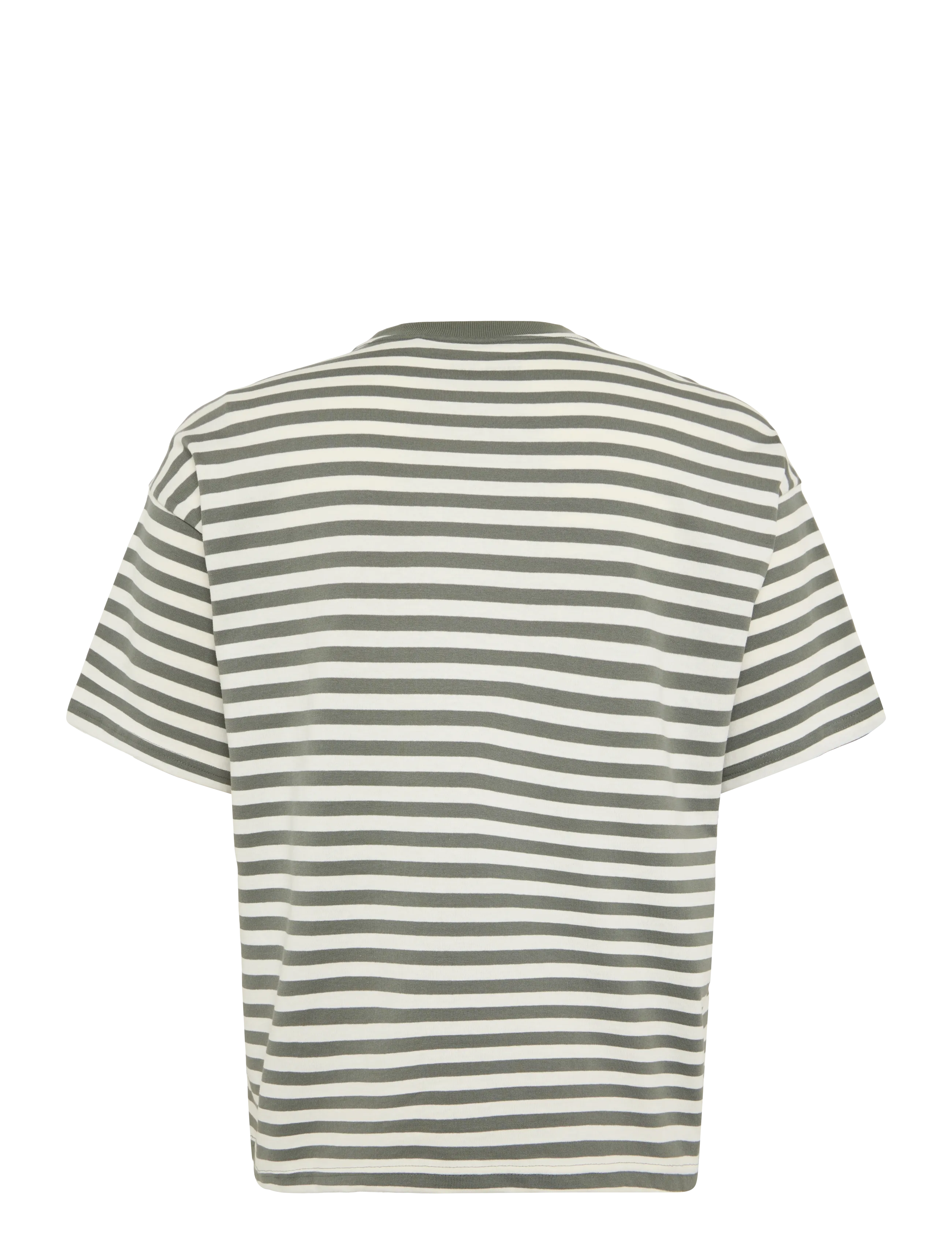 Weekday - Loose Boxy T-shirt - short-sleeved t-shirts - khaki green - 1
