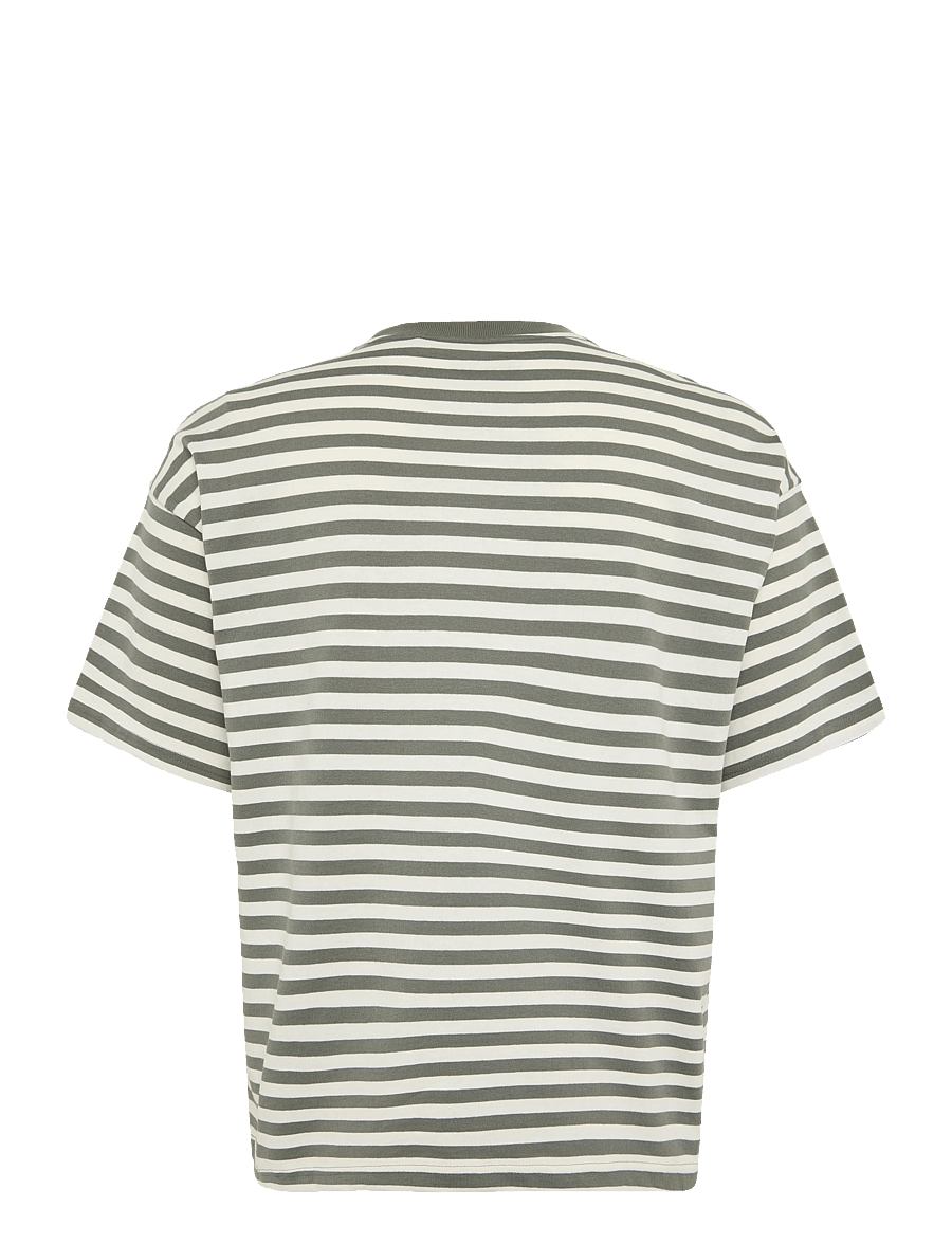 Weekday - Loose Fit T-shirt - kurzärmelige t-shirts - khaki green - 1