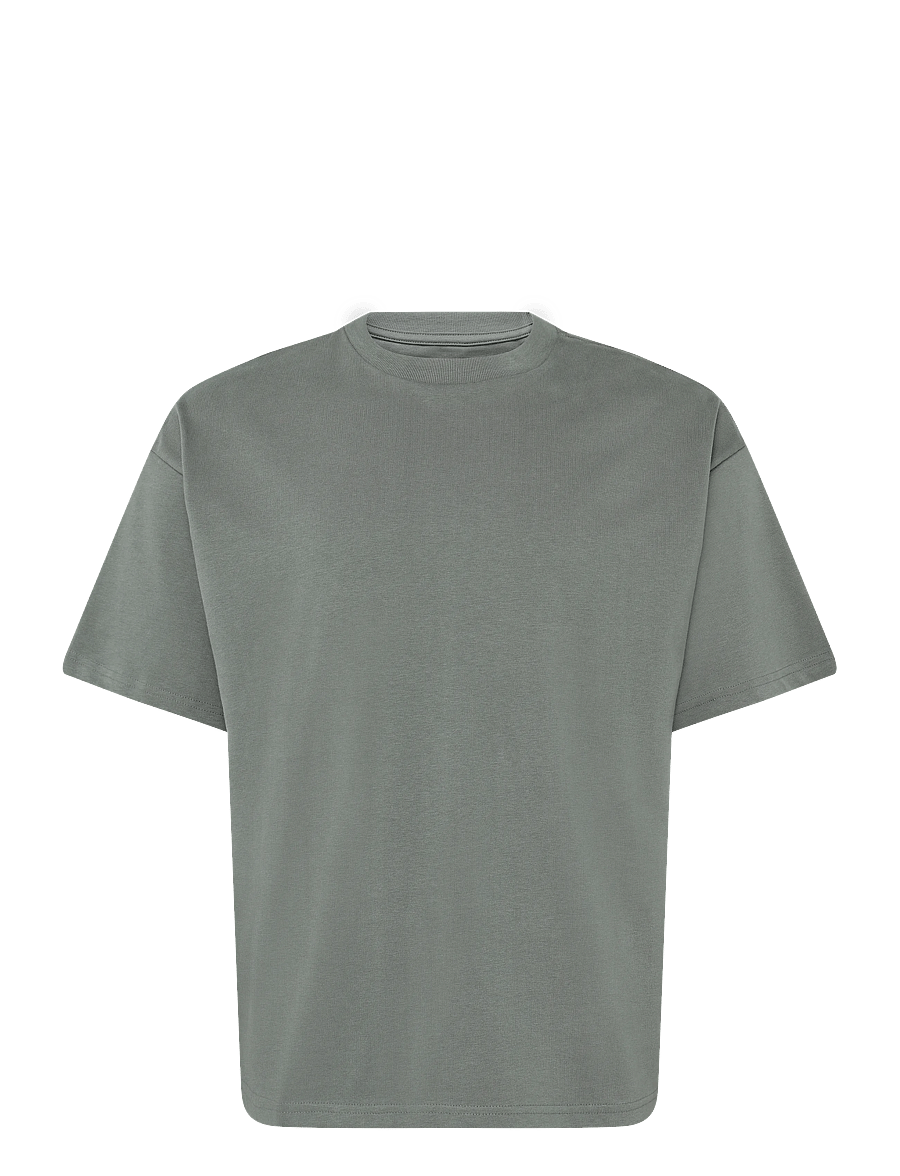 Weekday - Loose Fit T-shirt - kurzärmelige t-shirts - khaki green - 0