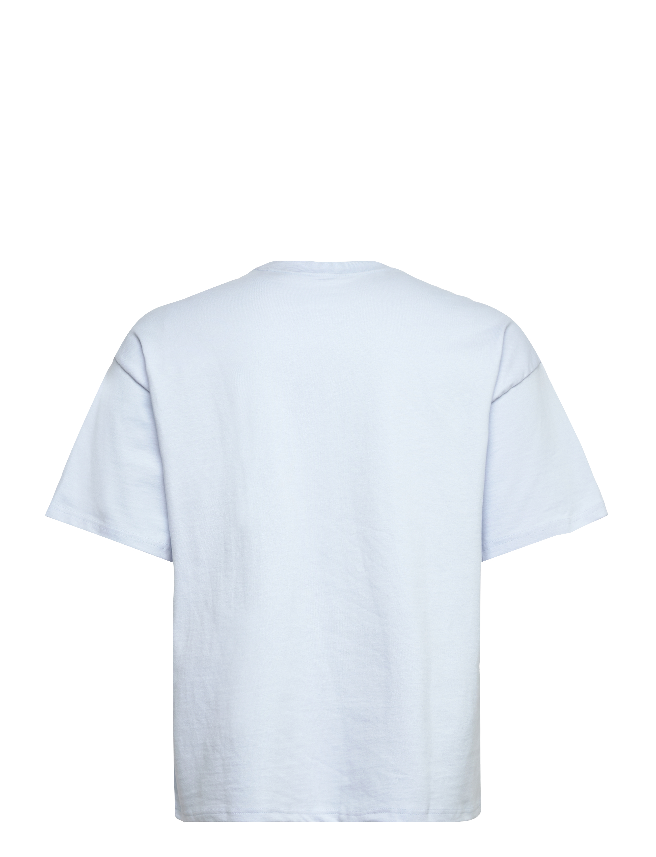 Weekday - Loose Boxy T-shirt - kortärmade t-shirts - light blue - 1