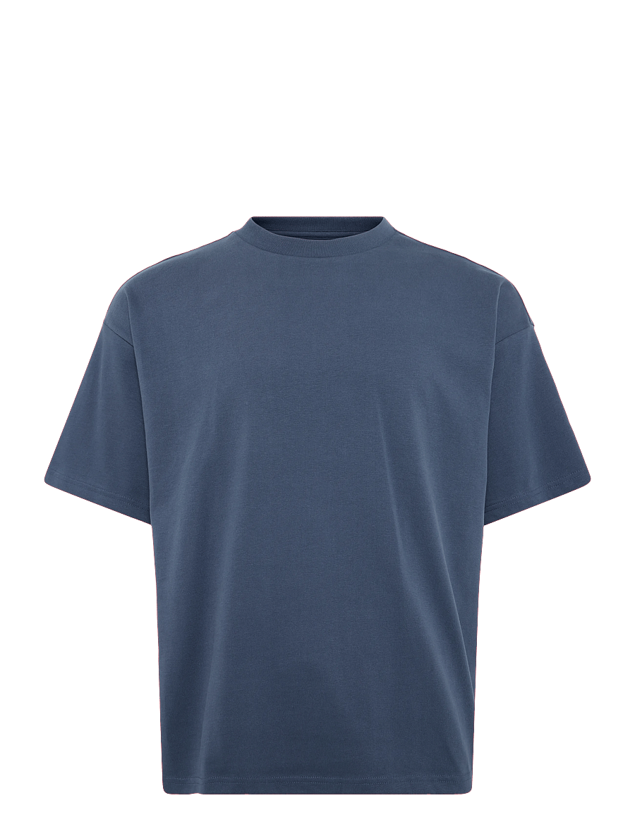 Weekday - Loose Fit T-shirt - kurzärmelige t-shirts - navy - 0