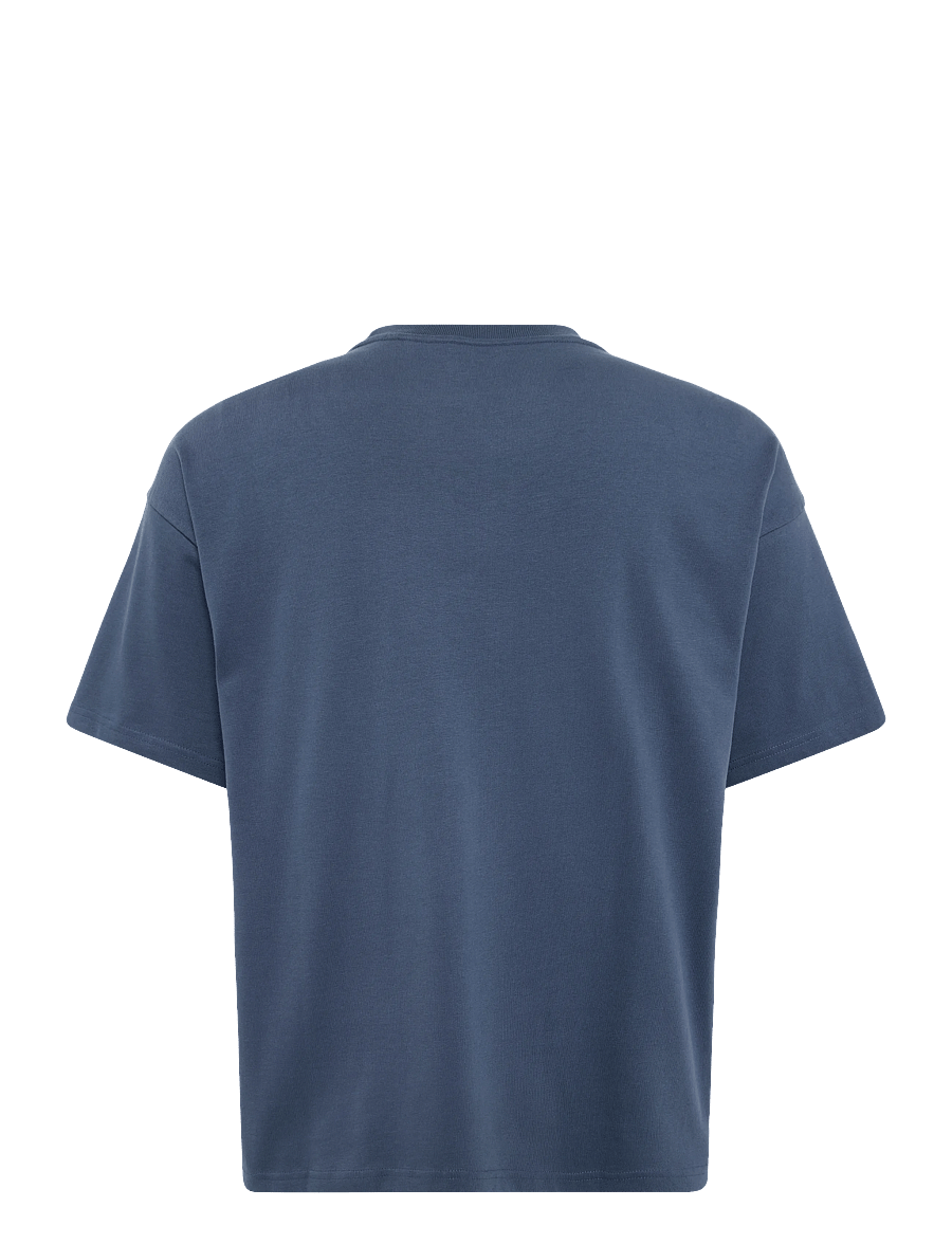 Weekday - Loose Fit T-shirt - kurzärmelige t-shirts - navy - 1