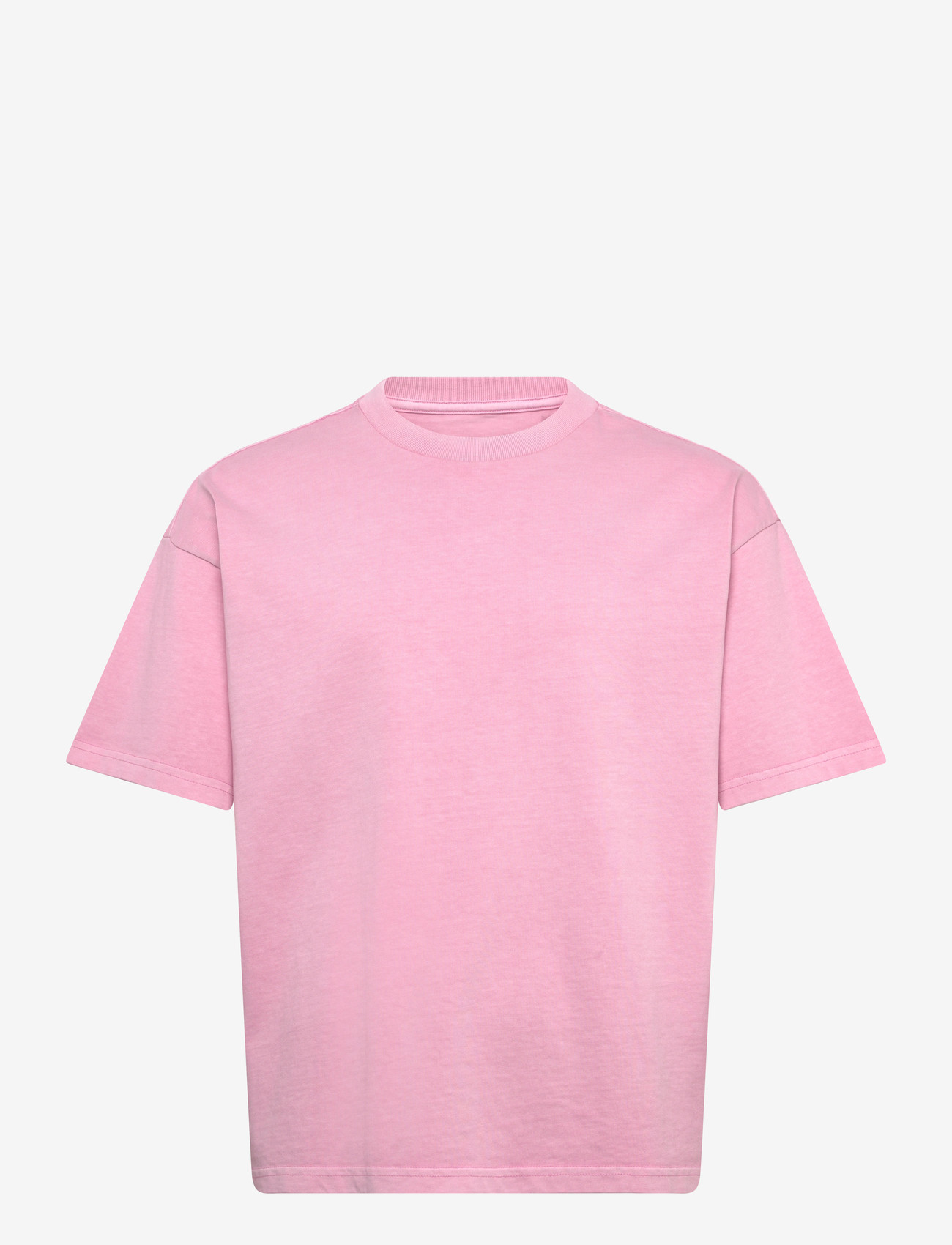 Weekday - Loose Boxy T-shirt - kortærmede t-shirts - pink bright - 0