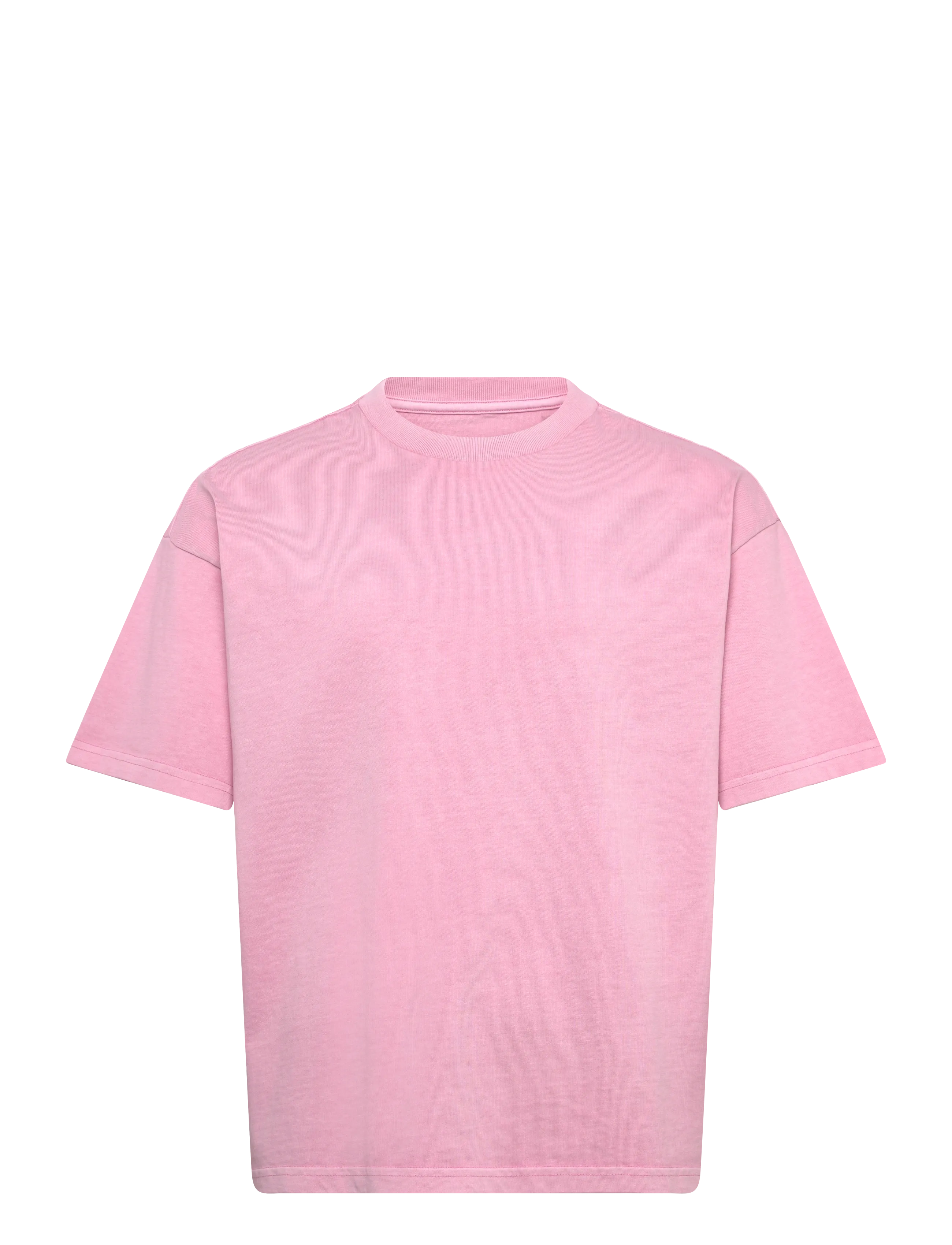 Weekday Loose Boxy T-shirt - Tøj - PINK BRIGHT / pink/rose