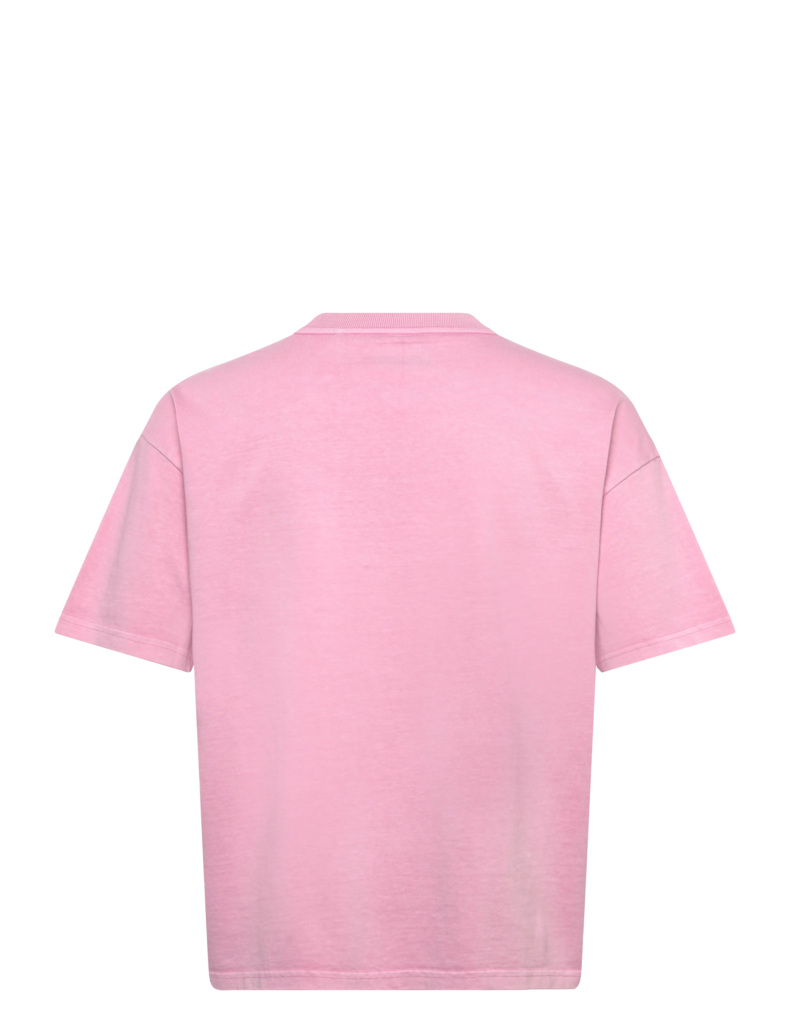 Weekday - Loose Boxy T-shirt - short-sleeved t-shirts - pink bright - 1