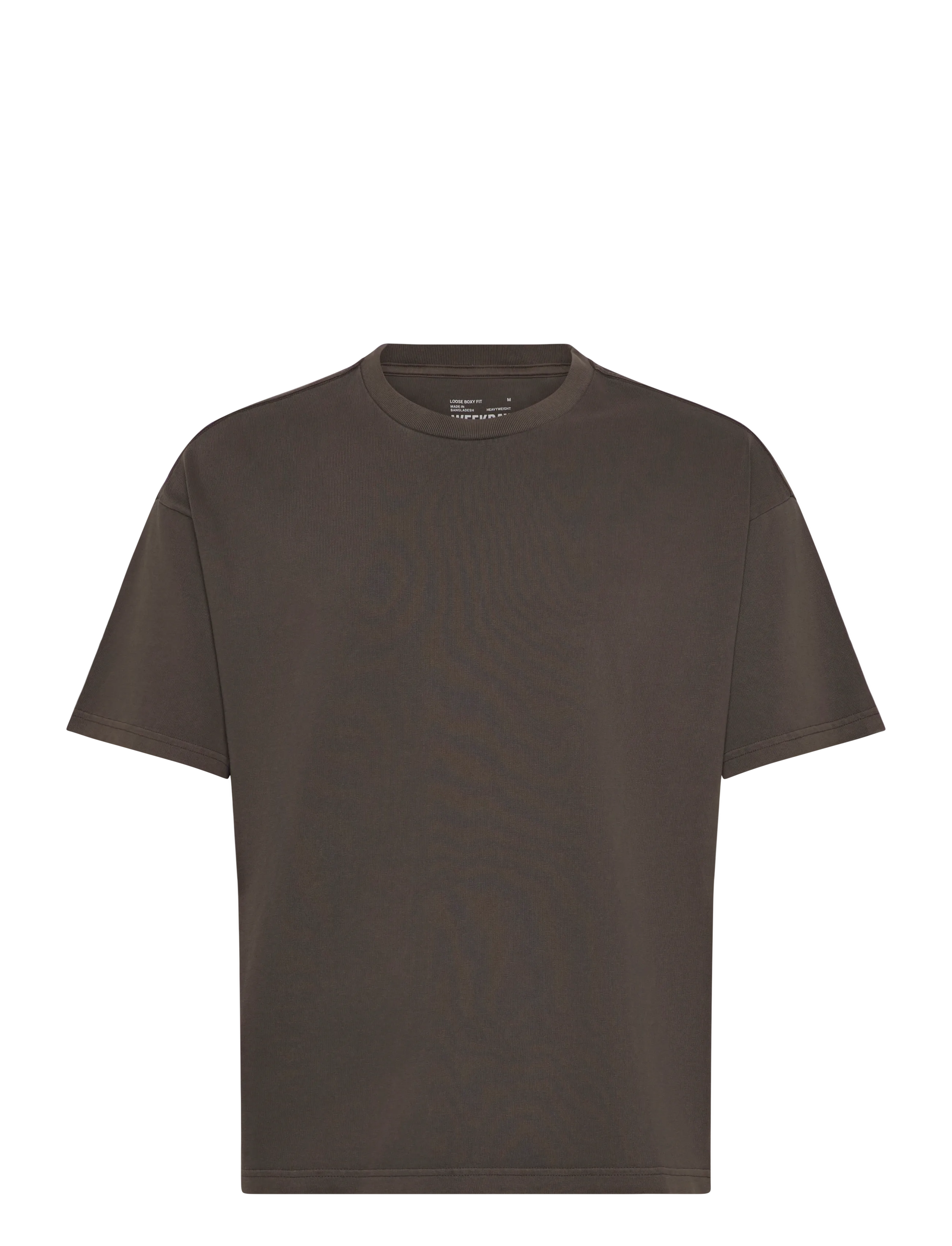 Weekday Loose Fit T-Shirt, S, Brown, T-Shirts > Kortærmede, Herre