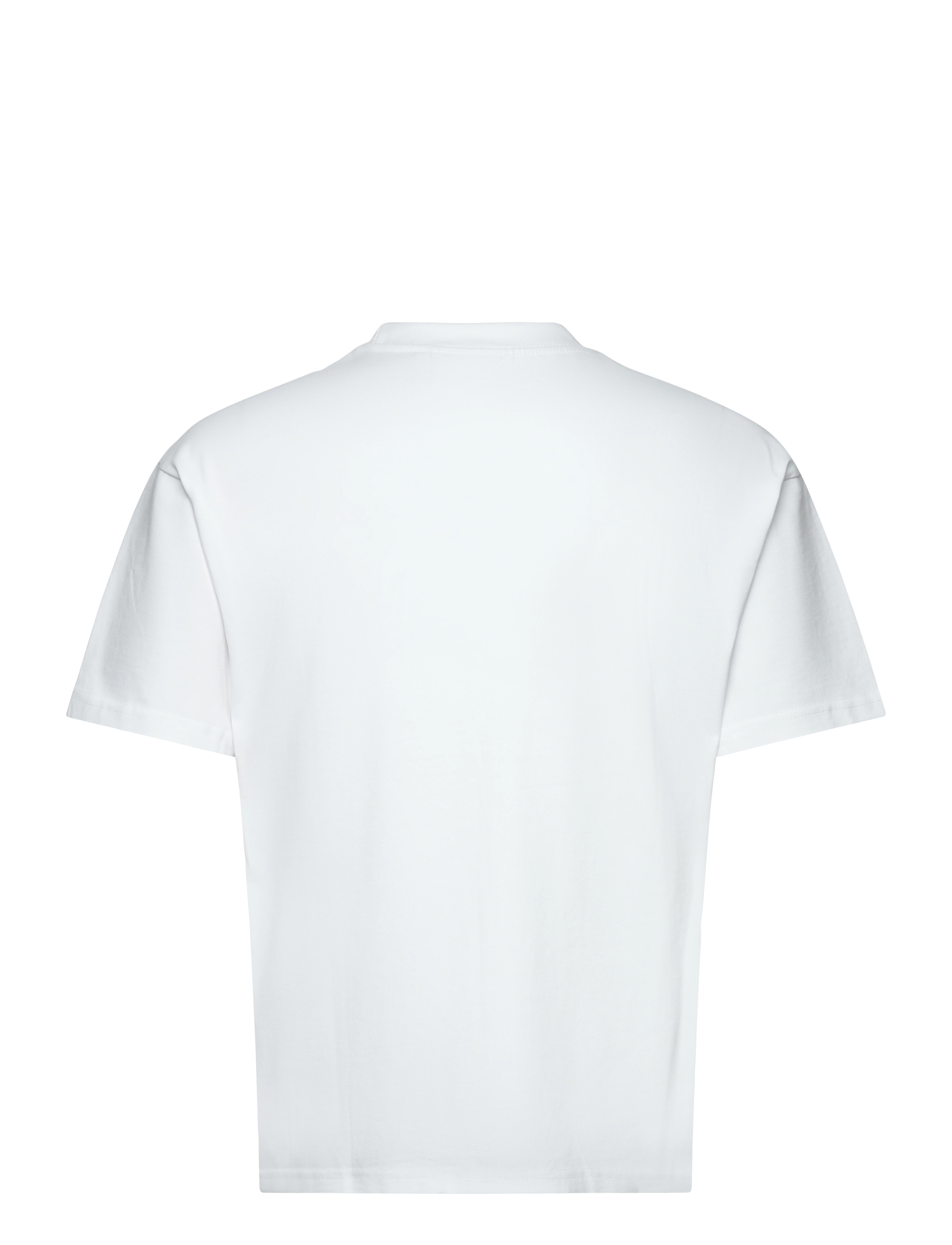 Weekday - Loose Boxy T-shirt - kortärmade t-shirts - white - 1