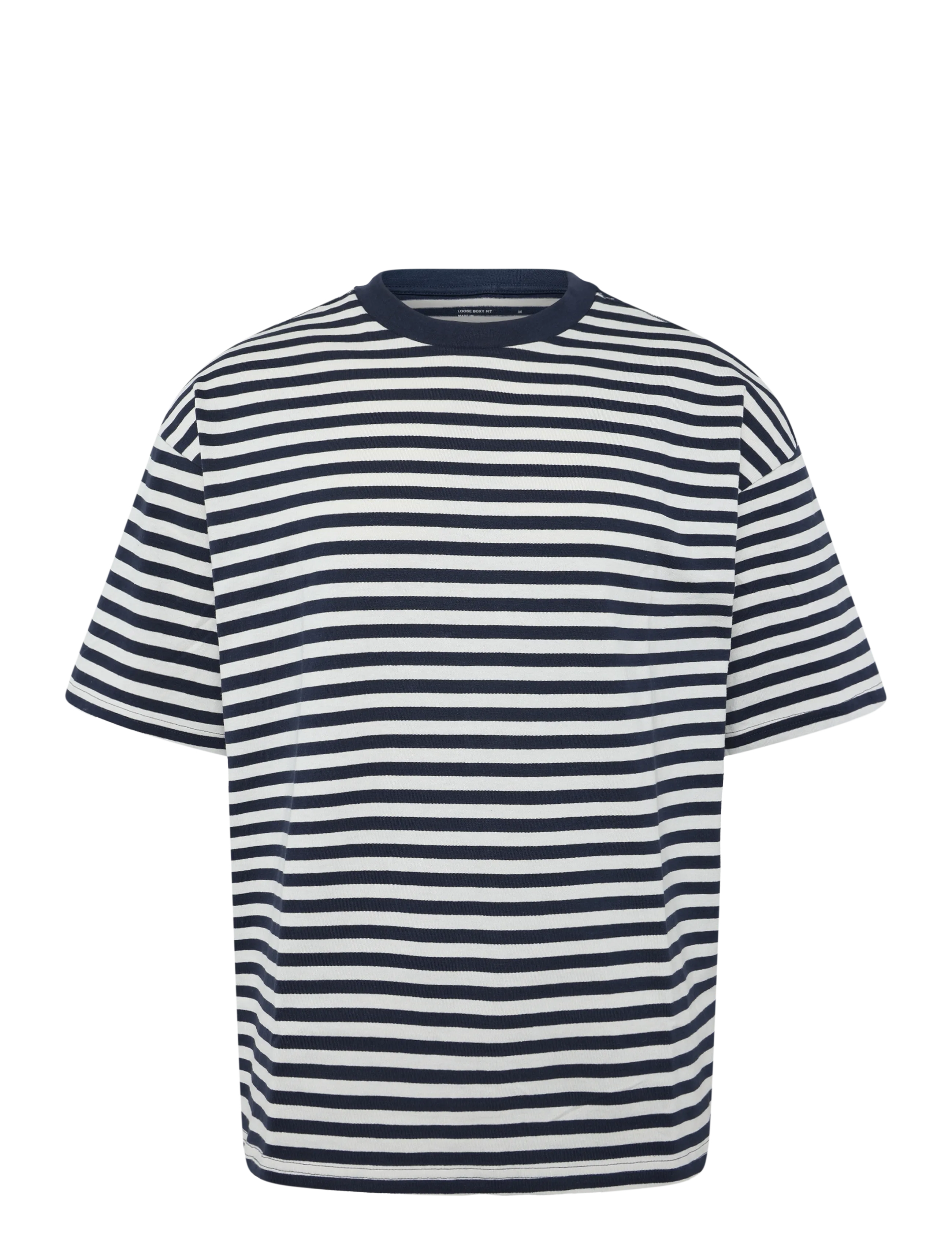 Weekday Loose Fit T-Shirt, L, Navy, T-Shirts > Kortærmede, Herre