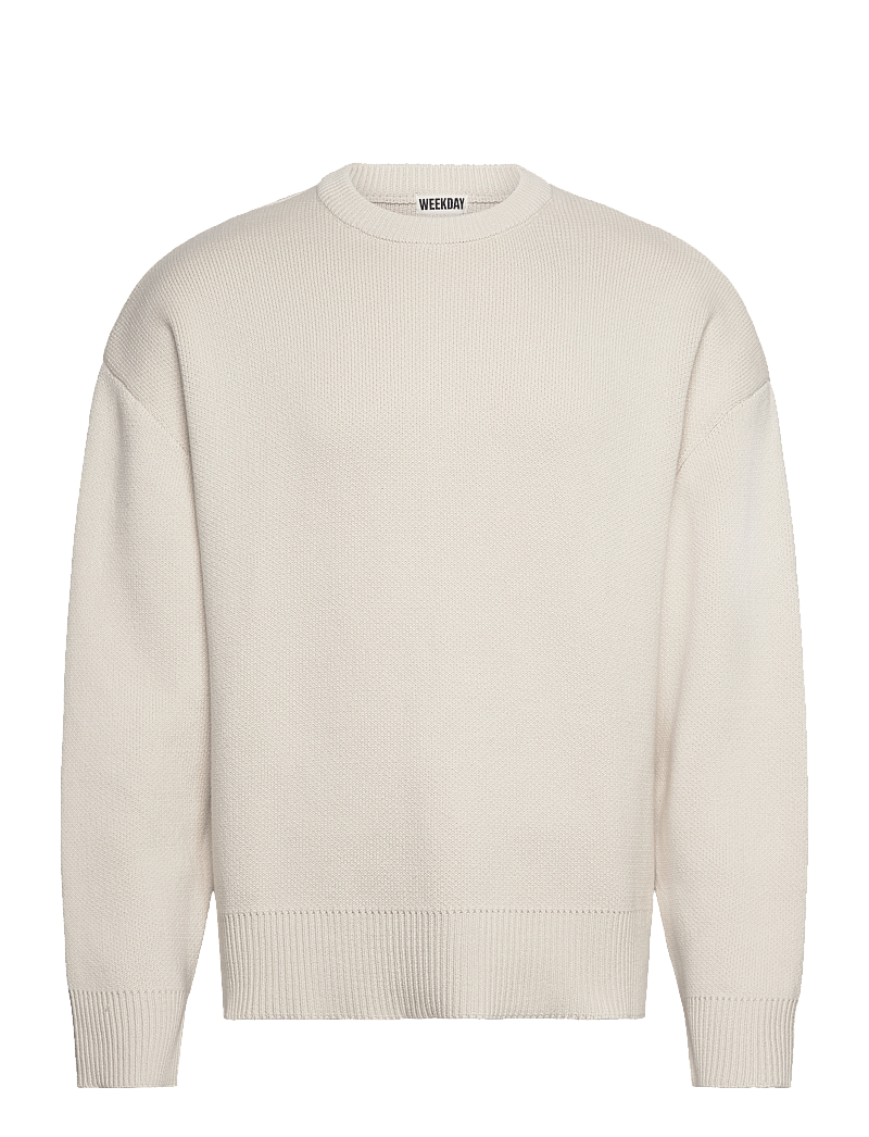 Weekday Cotton Sweater (WEE1200894) Knitted Round Necks