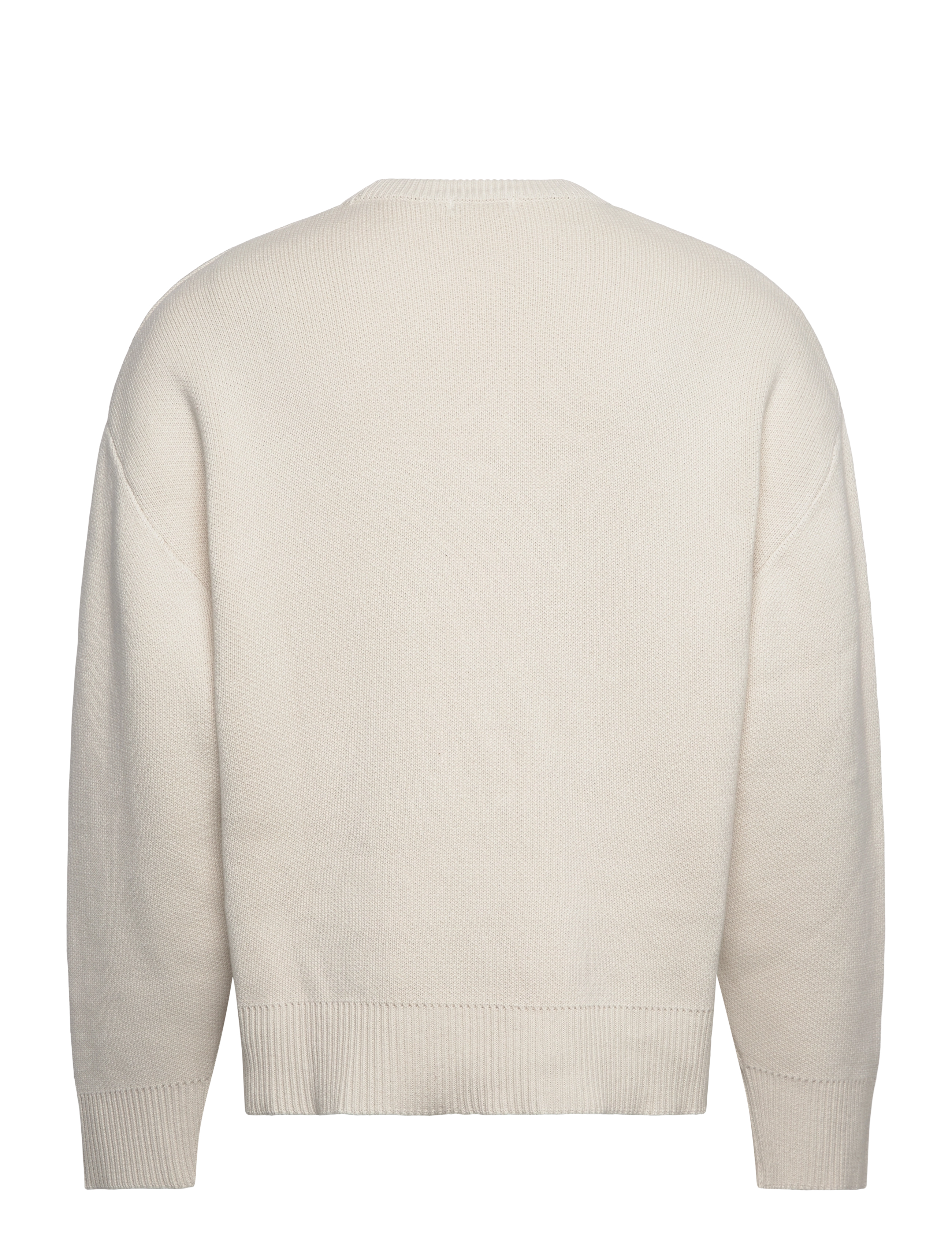 Weekday - Cotton Sweater - rundhalsad - off white - 1