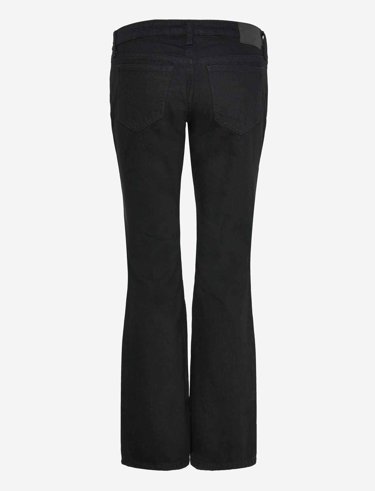Weekday - Nova Low Rise Slim Bootcut Leg Jeans - bootcut jeans - black rinse - 1