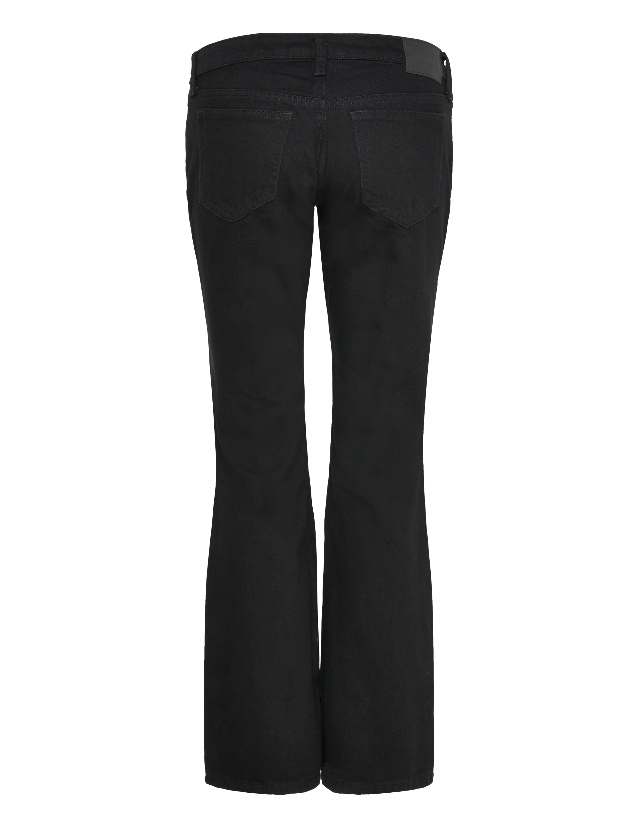 Weekday - Nova Low Rise Slim Bootcut Jeans - bootcut-jeans - black rinse - 1