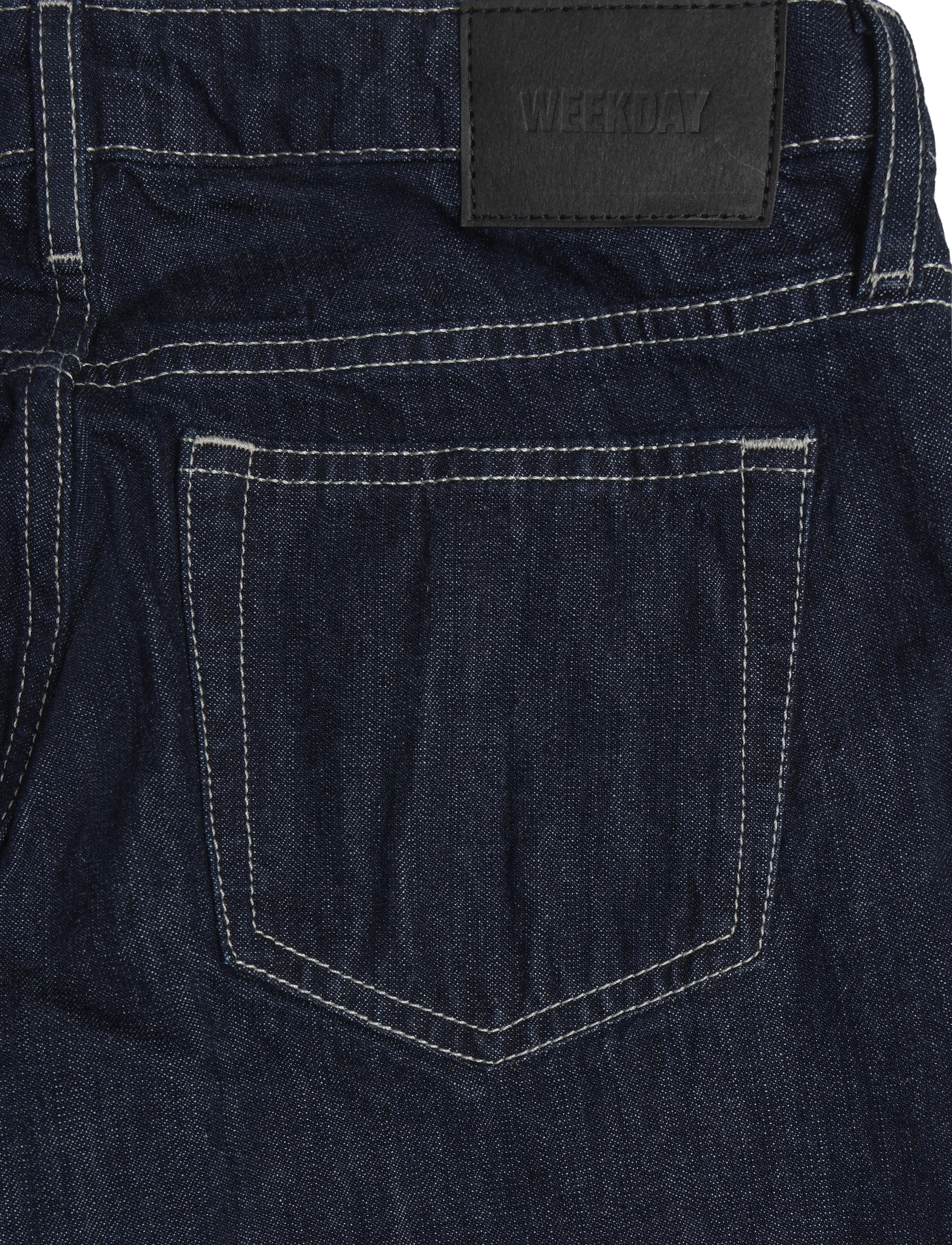 Weekday - Nova Low Rise Slim Bootcut Jeans - bootcut jeans - blue rinse - 4