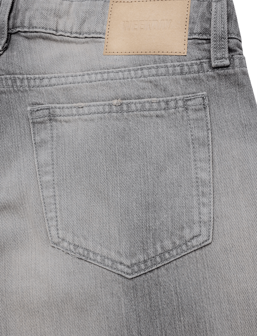 Weekday - Nova Low Rise Slim Bootcut Jeans - bootcut-jeans - complex grey - 4