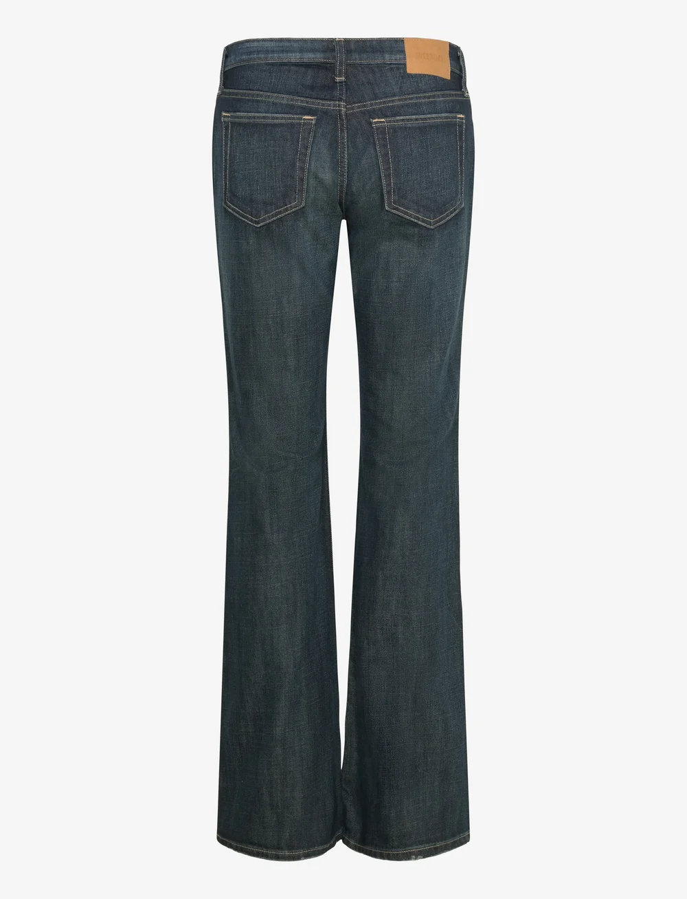 Weekday - Nova Low Rise Slim Bootcut Leg Jeans - bootcut jeans - deep sea blue - 1