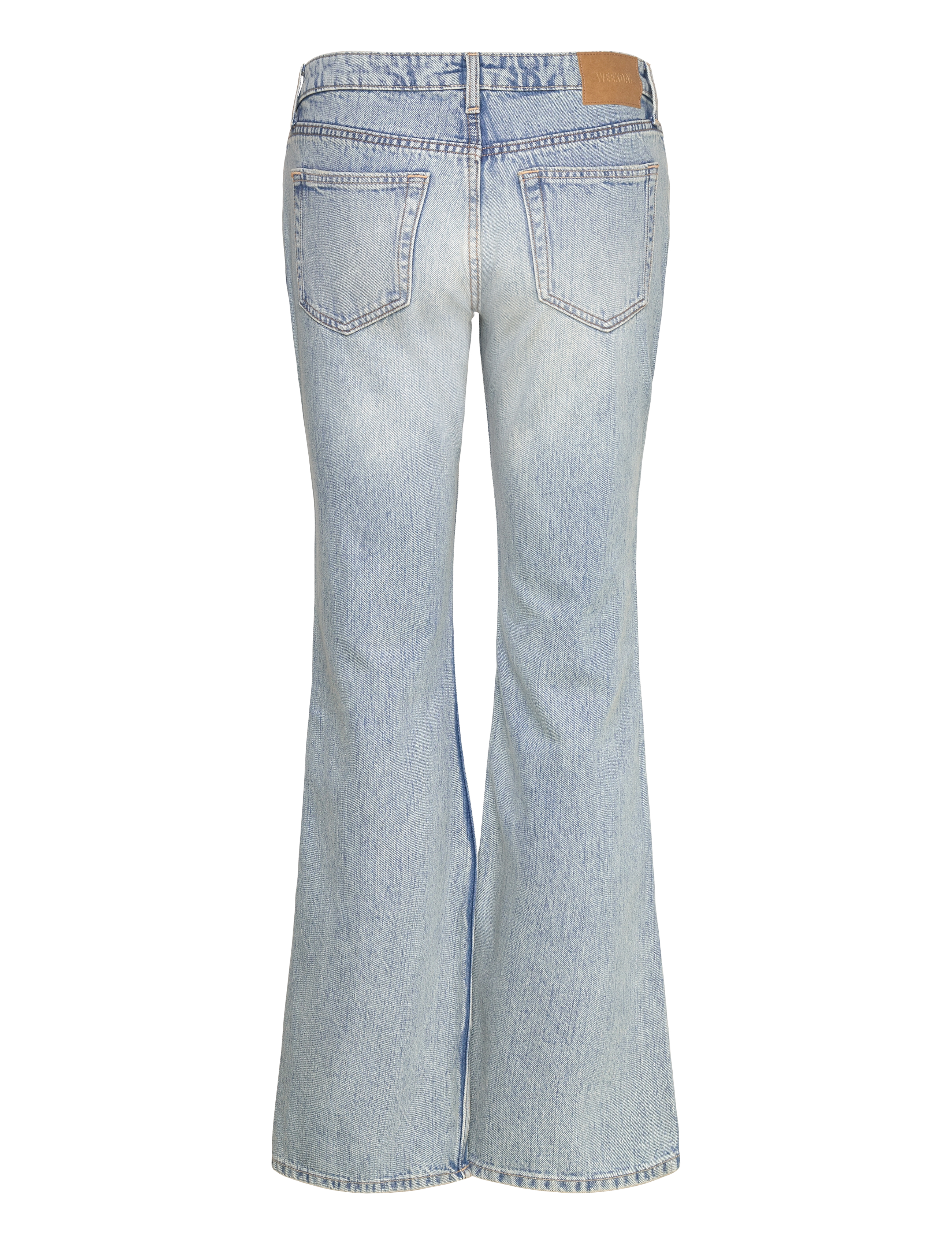 Weekday - Nova Low Rise Slim Bootcut Jeans - bootcut jeans - lip blue - 1