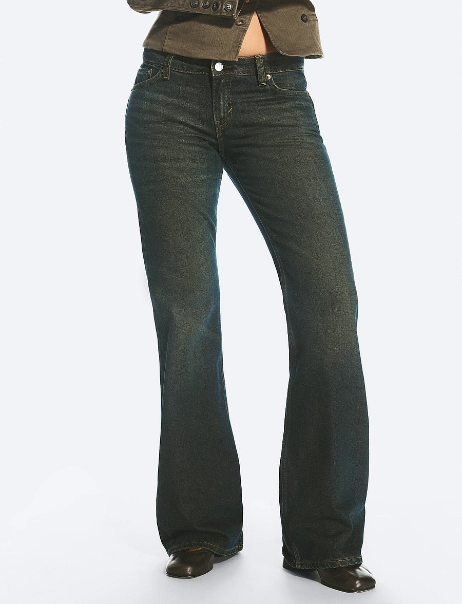 Weekday - Nova Low Rise Slim Bootcut Jeans - bootcut jeans - lobster blue - 3