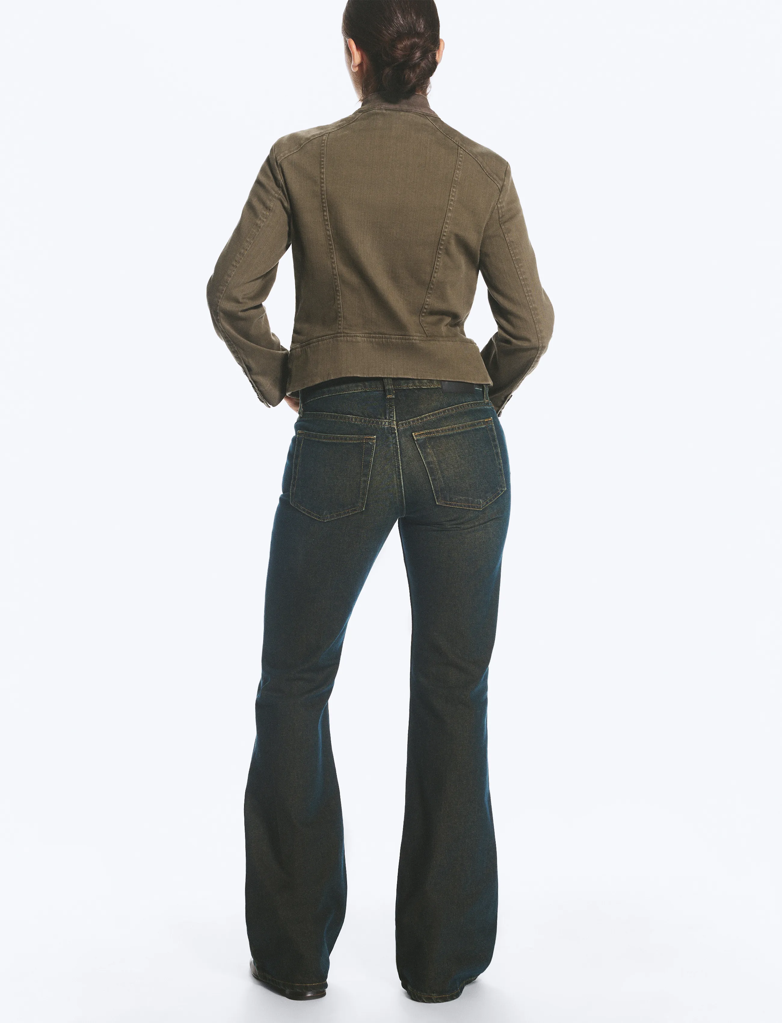 Weekday - Nova Low Rise Slim Bootcut Jeans - bootcut jeans - lobster blue - 5