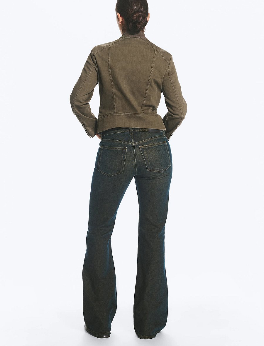 Weekday - Nova Low Rise Slim Bootcut Jeans - bootcut jeans - lobster blue - 5