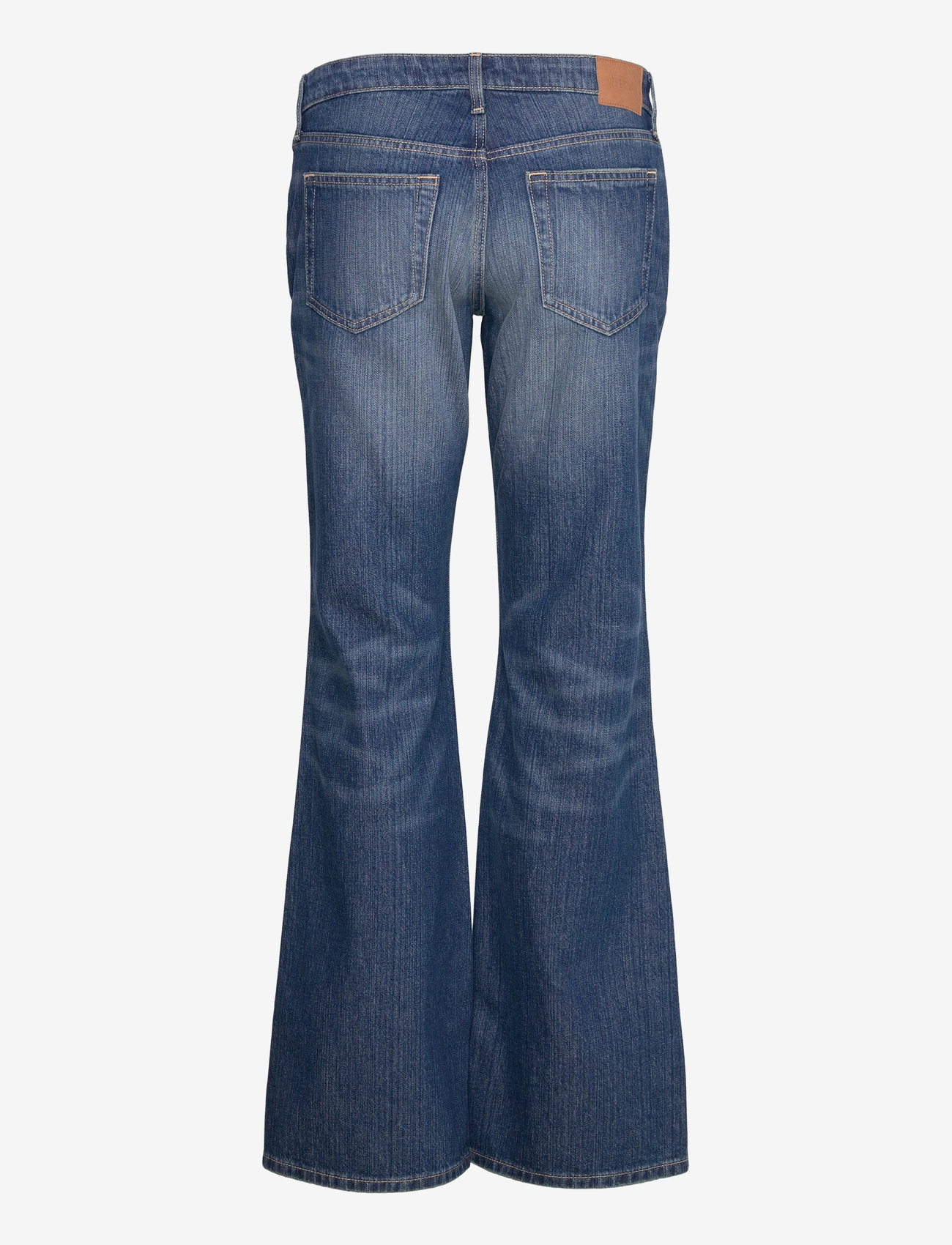 Weekday - Nova Low Rise Slim Bootcut Leg Jeans - alt laienevad teksad - mine blue - 1