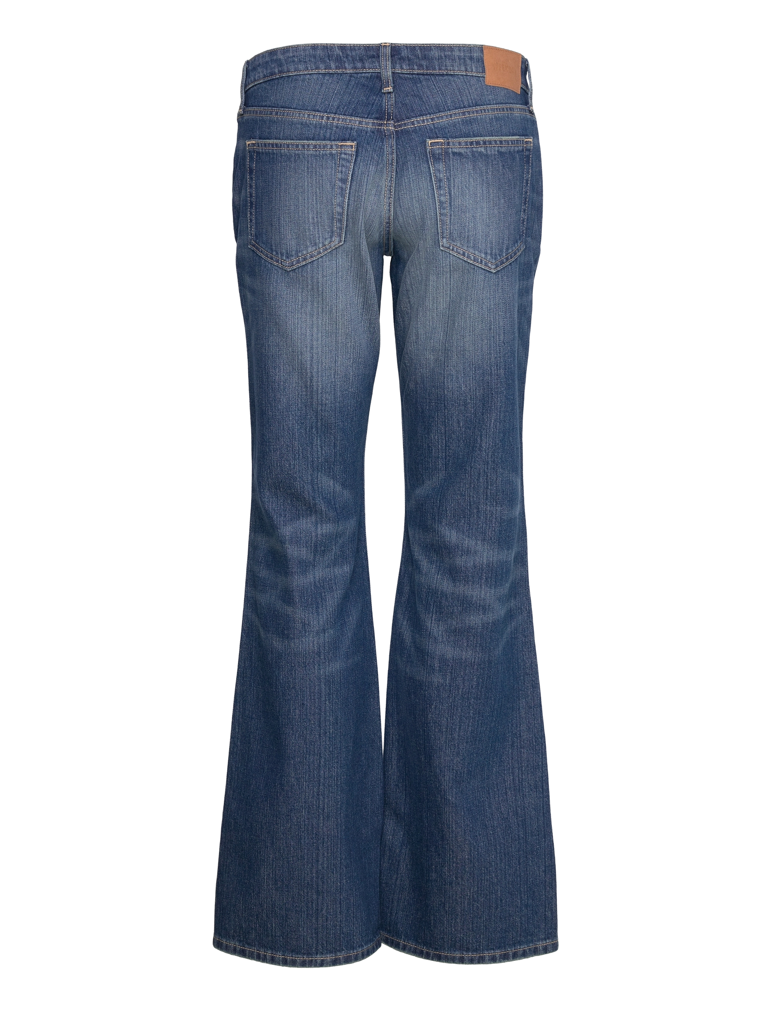 Weekday - Nova Low Rise Slim Bootcut Jeans - bootcut jeans - mine blue - 1