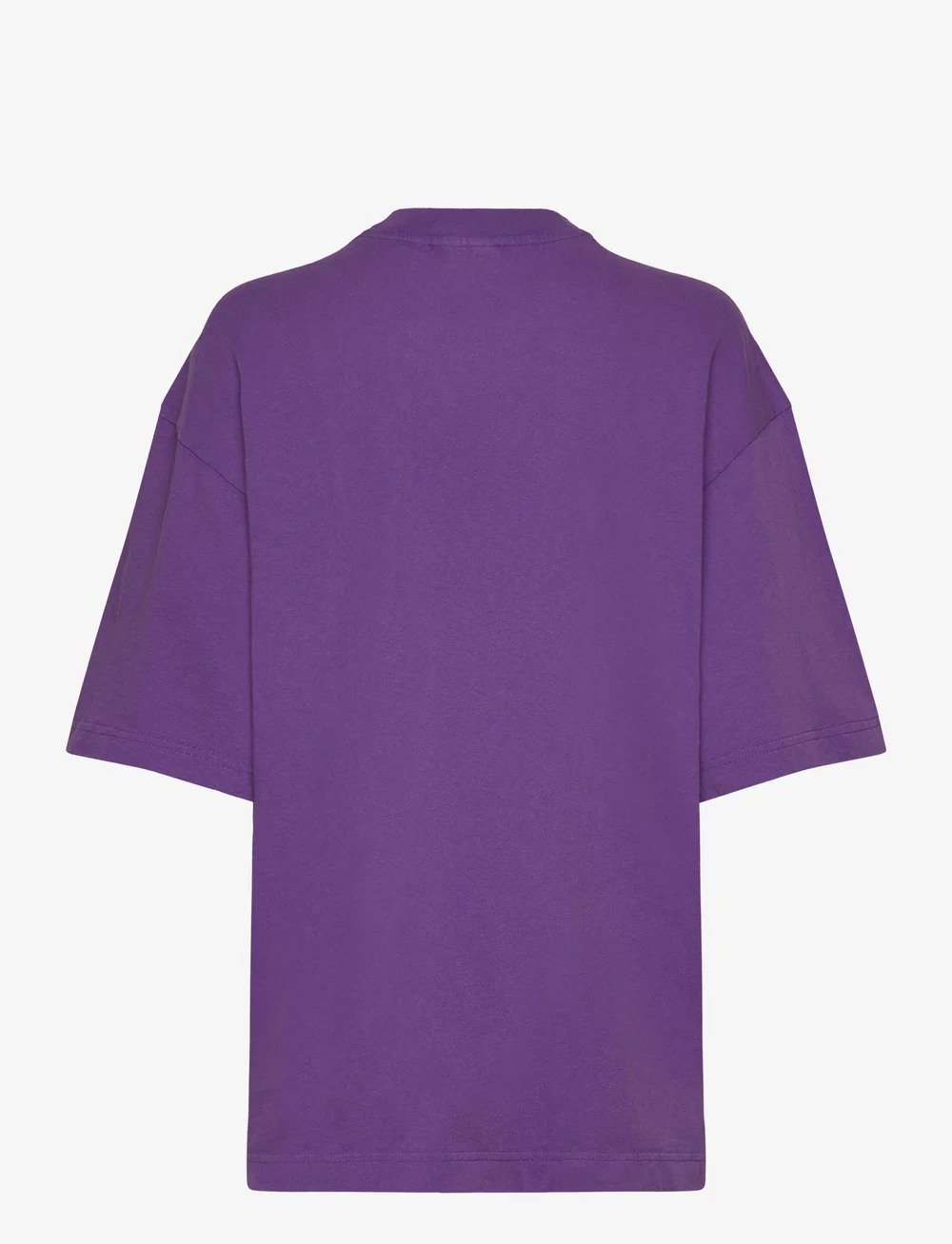 Weekday - Washed Oversized T-shirt - t-shirts - purple with wash - 1