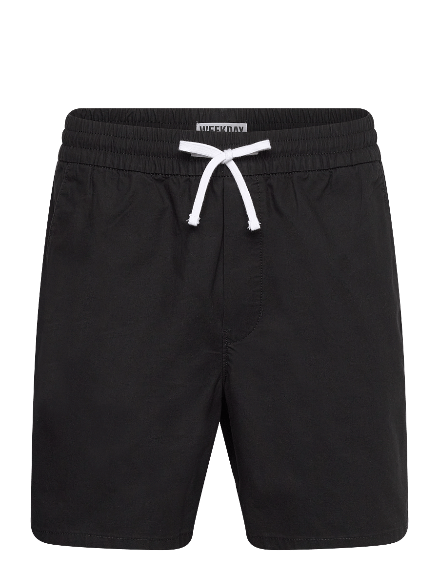 Weekday - Regular Shorts - freizeitshorts - black - 0