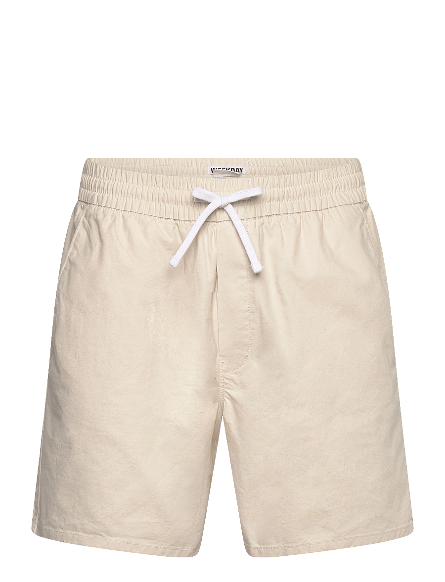 Weekday - Regular Shorts - hversdagsstuttbuxur - dusty white - 0