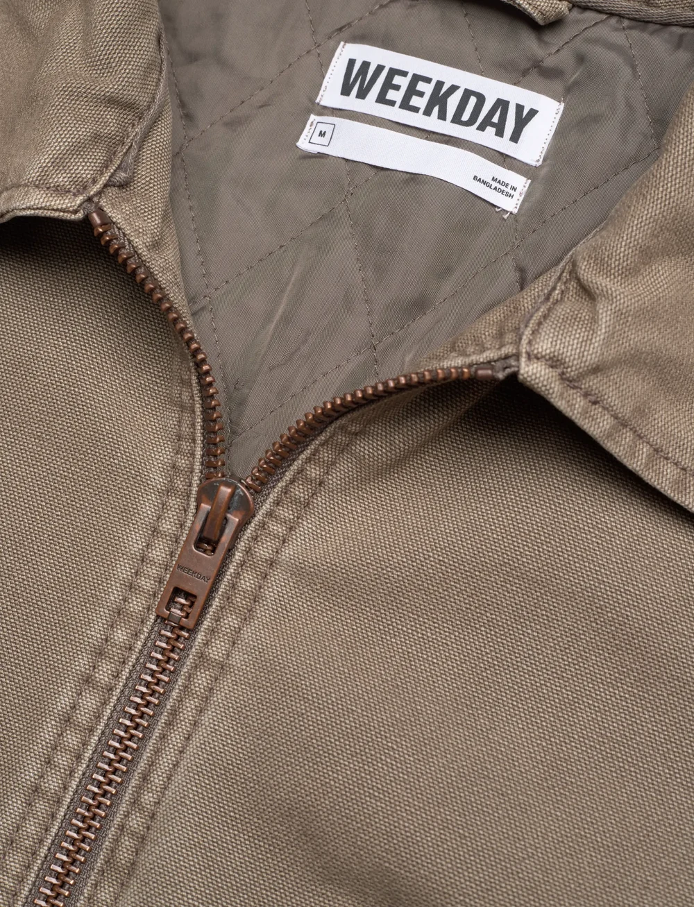 Weekday - Relaxed Washed Utility Jacket - efterårsjakker - mole - 2