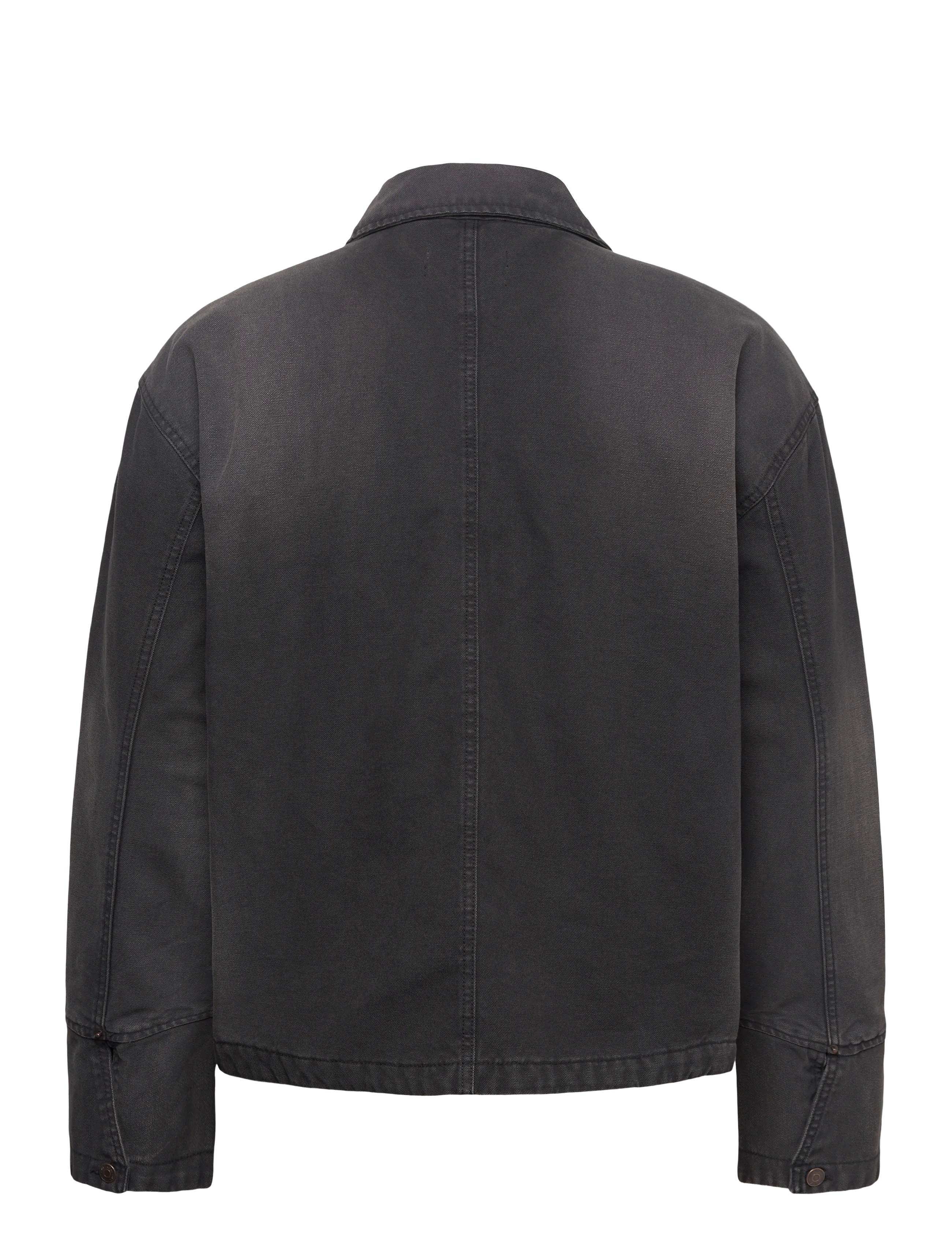 Weekday - Relaxed Washed Utility Jacket - herbstjacken - washed black - 1