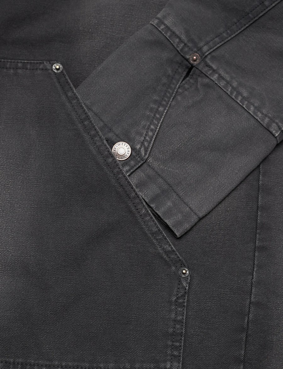Weekday - Relaxed Washed Utility Jacket - herbstjacken - washed black - 3