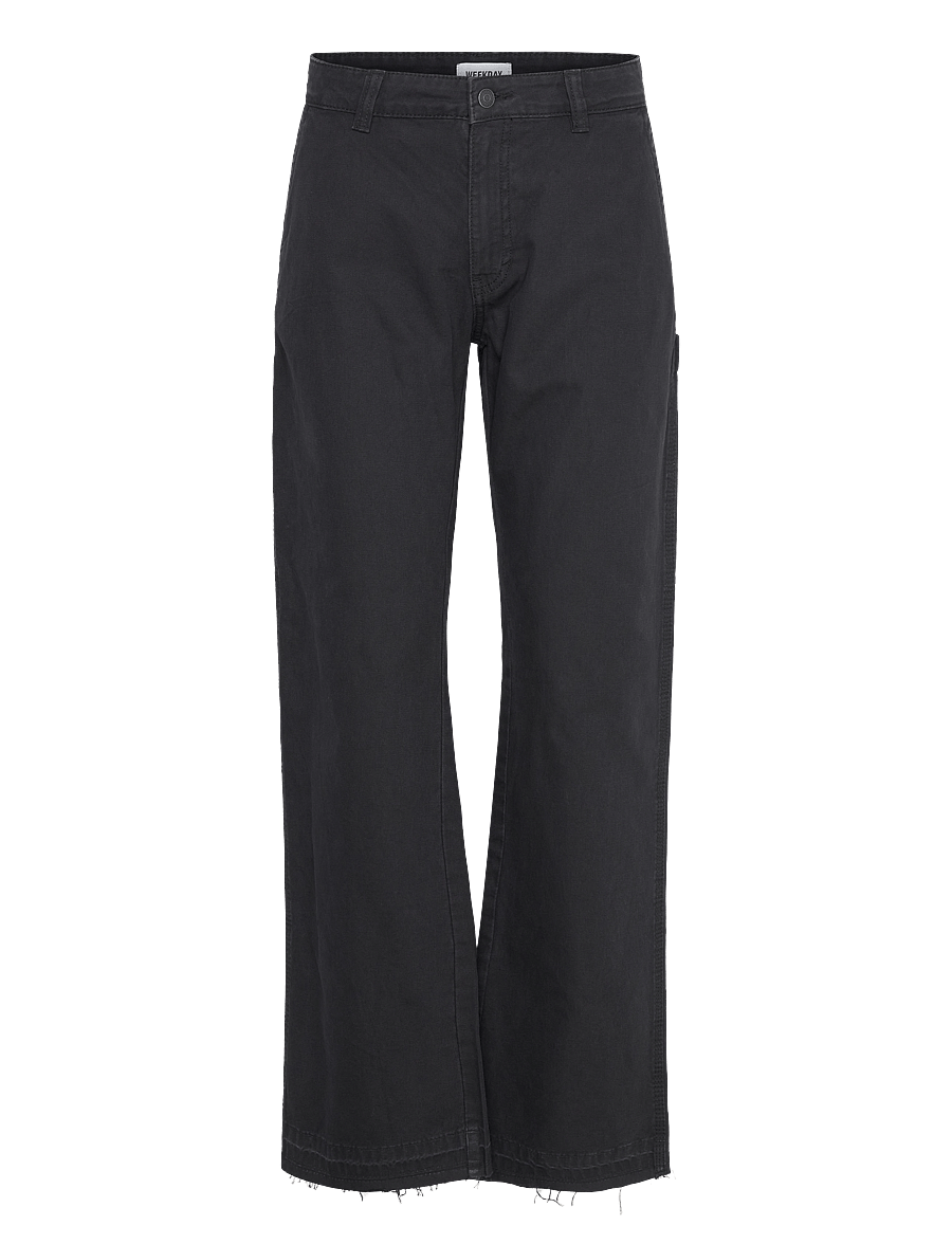 Weekday - Carpenter Trousers - cargo-püksid - black - 0