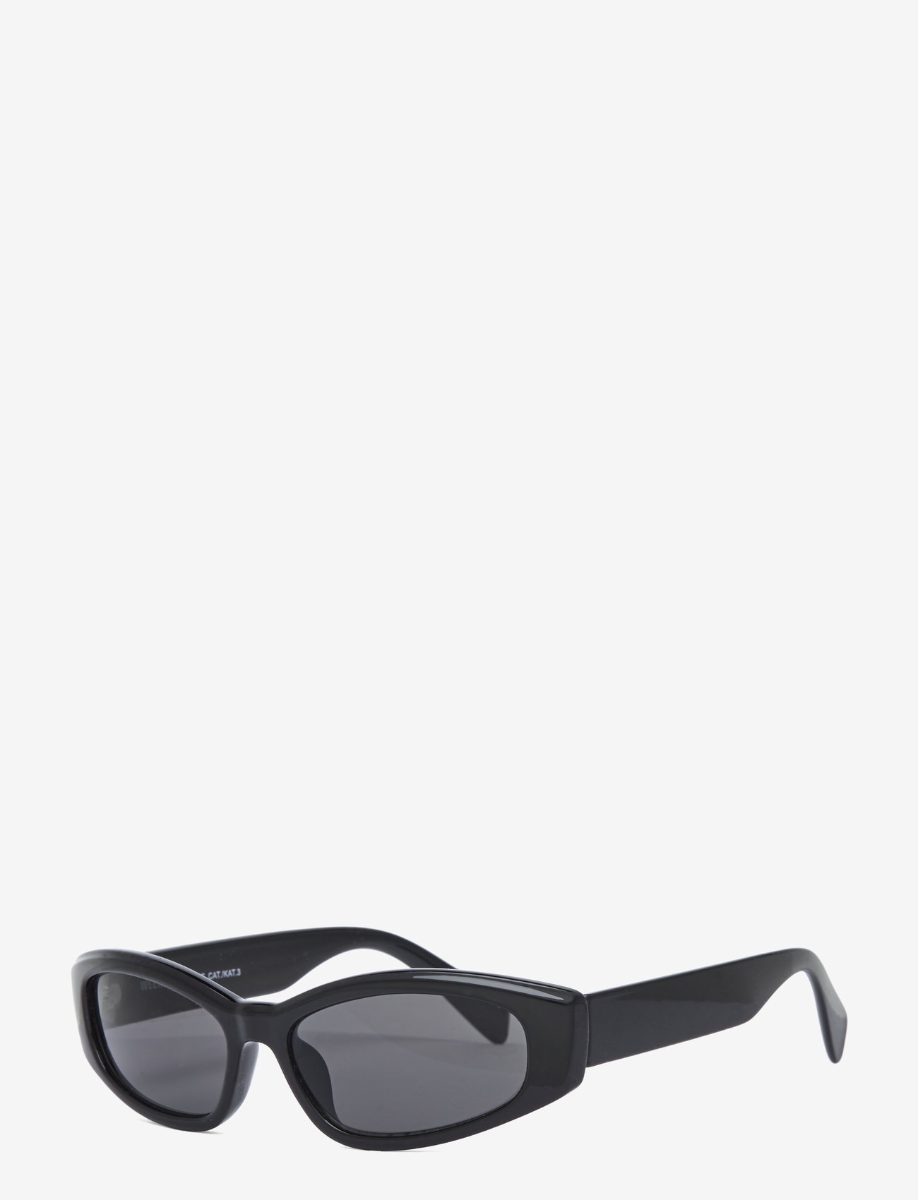Weekday - Slide Sunglasses - kassisilma-kujulised - black - 1
