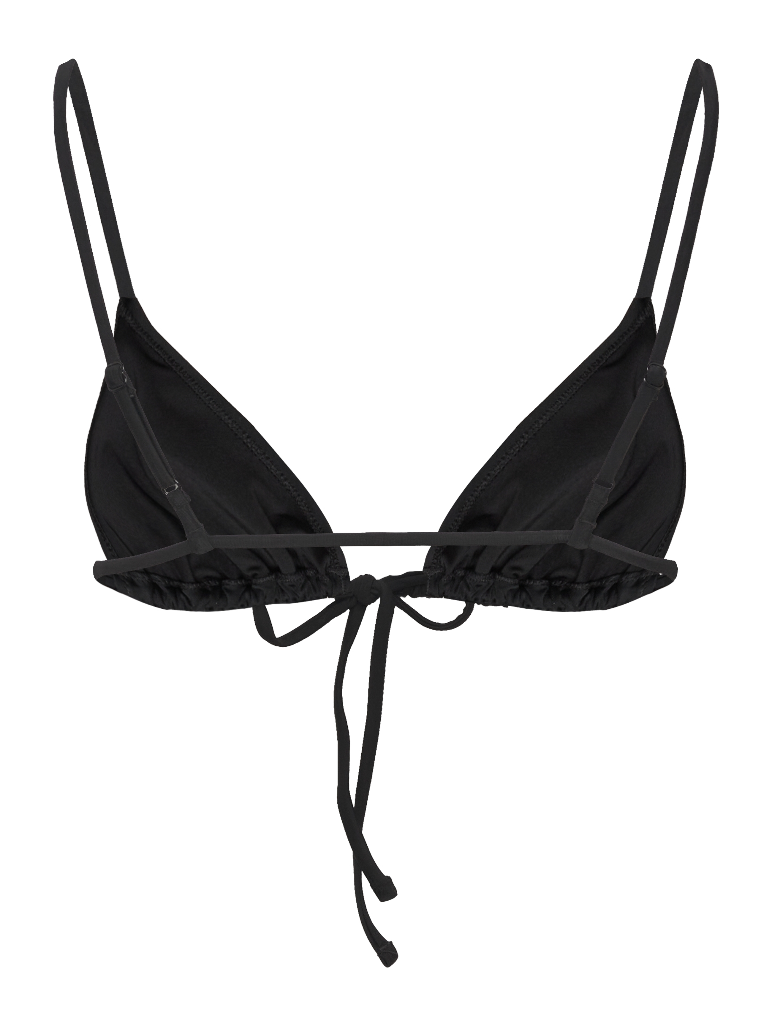 Weekday - Triangle Bikini Top - triangelformad bikinis - black - 1