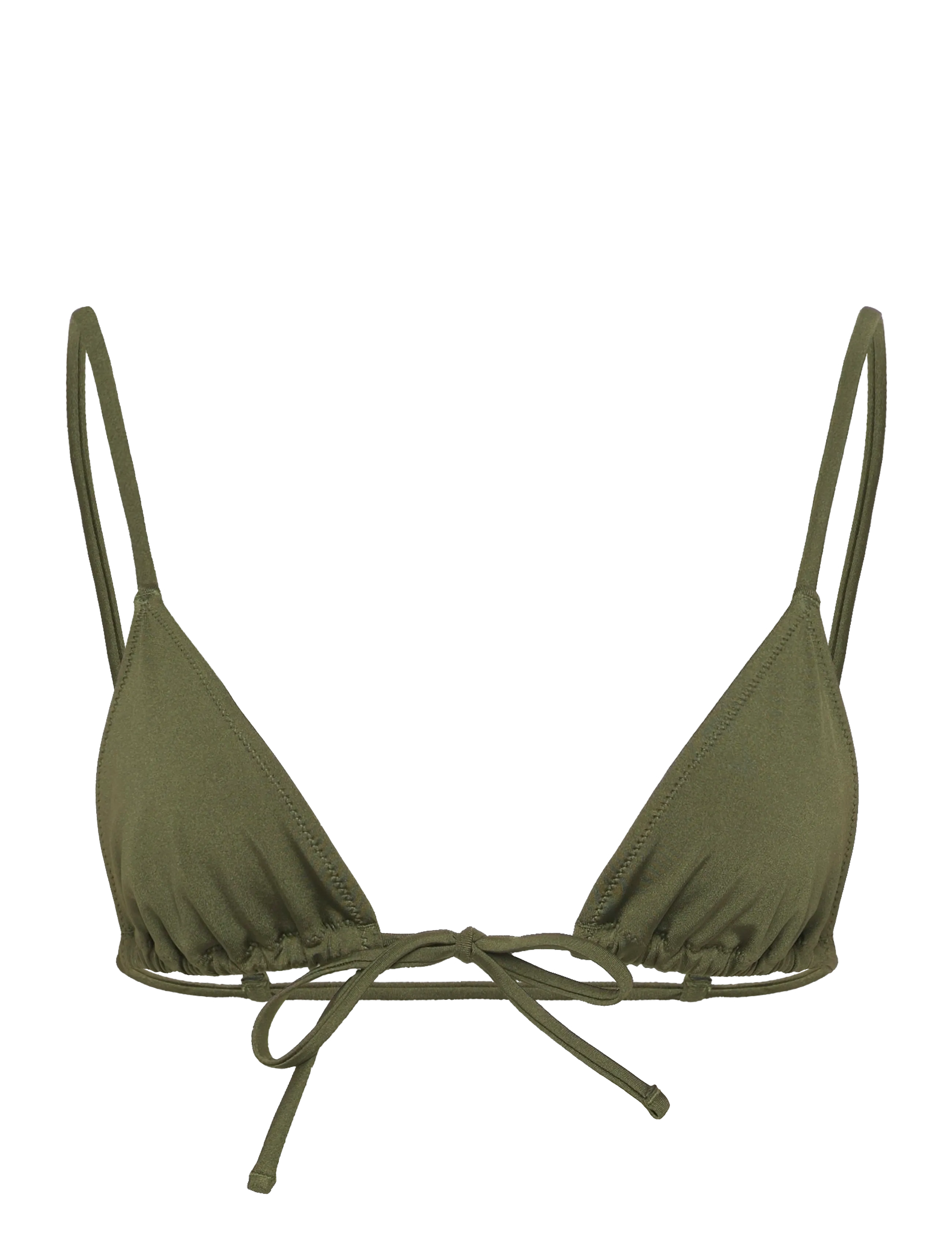 Weekday Triangle Bikini Top - Skandinaavia mood - OLIVE GREEN / khaki/green