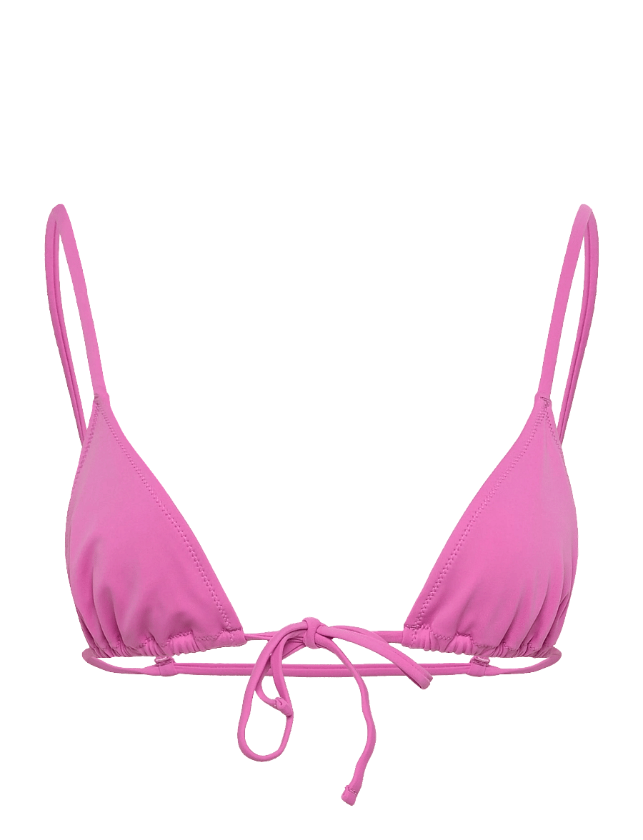 Weekday - Triangle Bikini Top - triangle bikinis - pink - 0