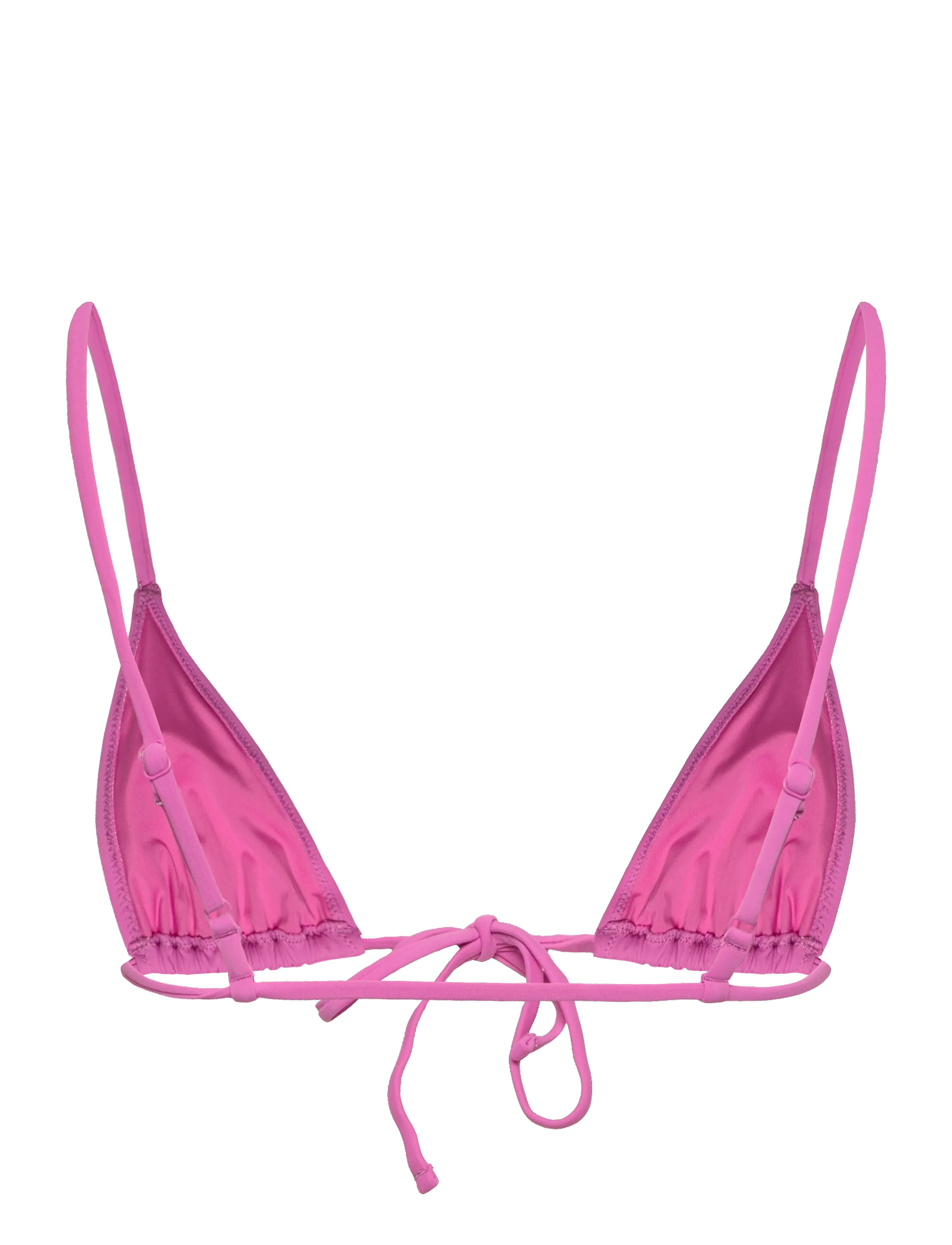 Weekday - Triangle Bikini Top - triangle bikinis - pink - 1