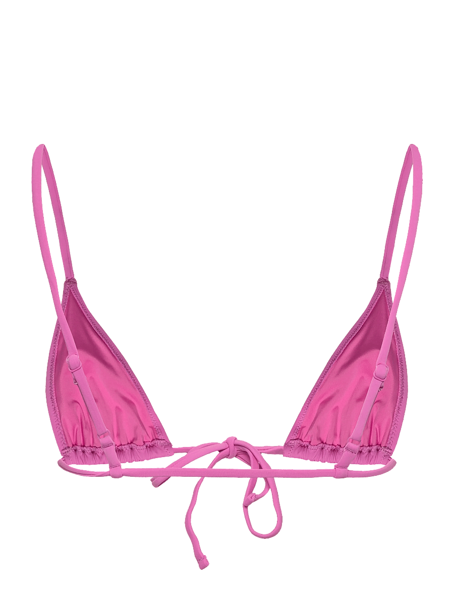 Weekday - Triangle Bikini Top - triangle bikinis - pink - 1