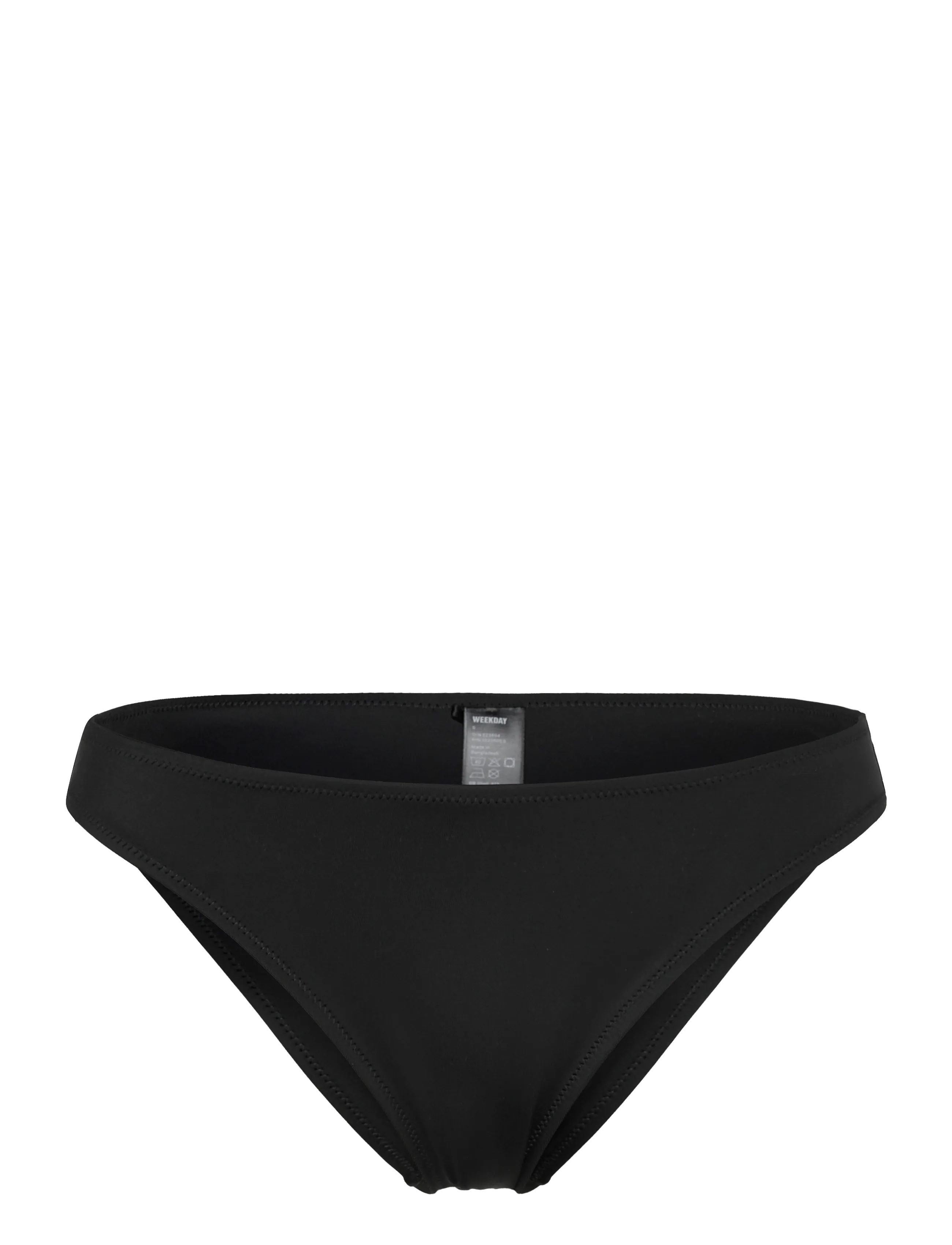 Weekday Scoop Bikini Underdele, XL, Black, Bikiniunderdele > Bikinitrusser, Dame