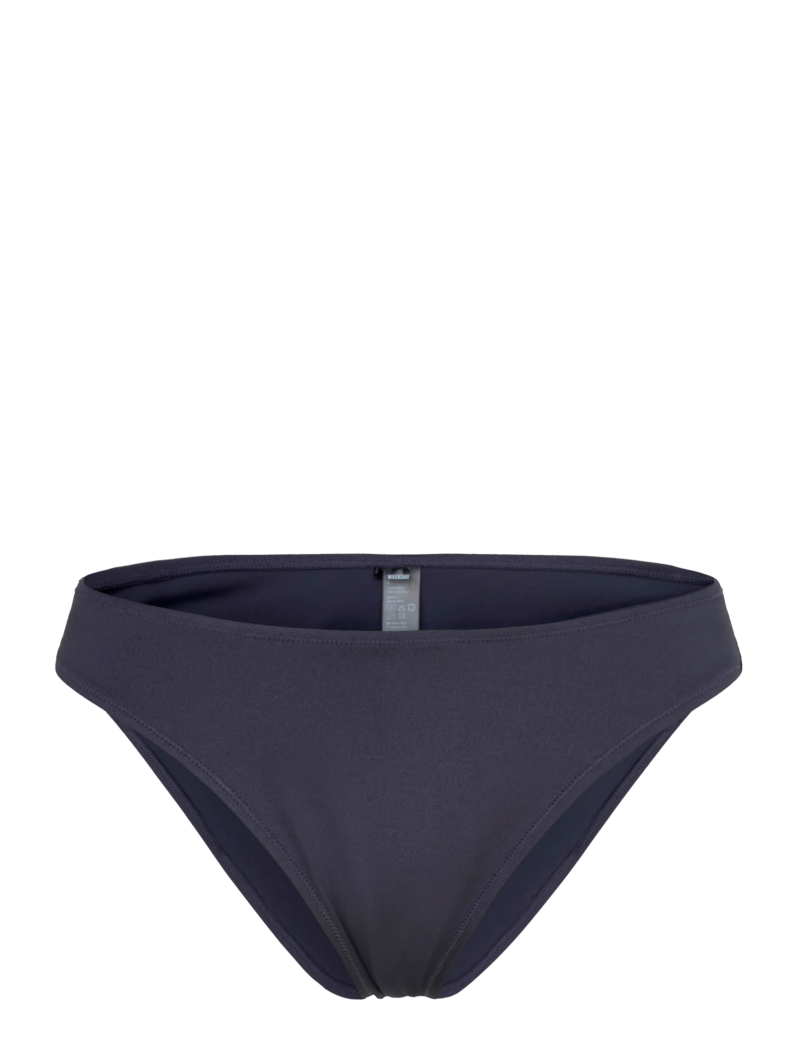 Weekday Scoop Bikini Underdele, S, Navy, Bikiniunderdele > Bikinitrusser, Dame