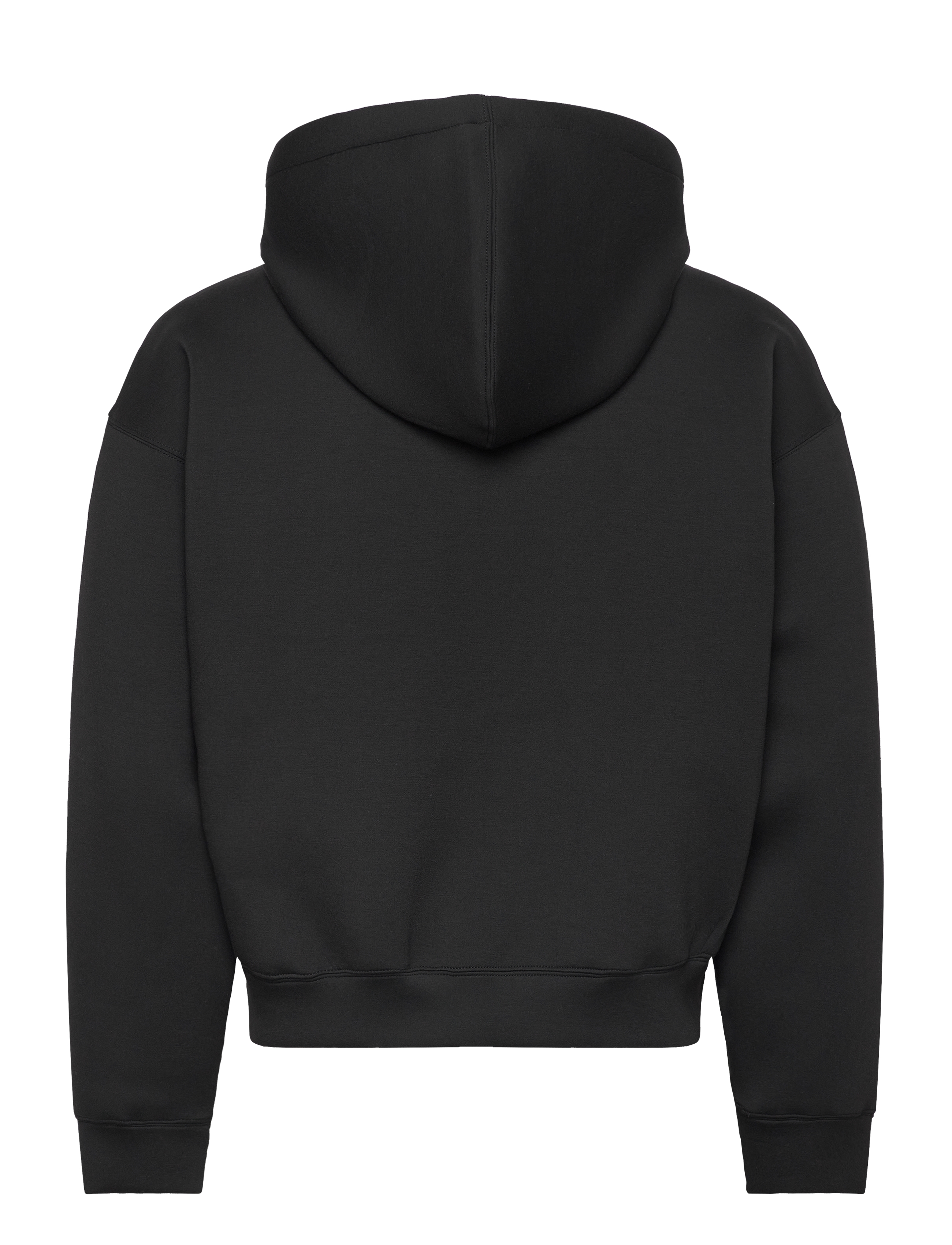 Weekday - Simon Scuba Zip Hoodie - sweats à capuche - black - 1